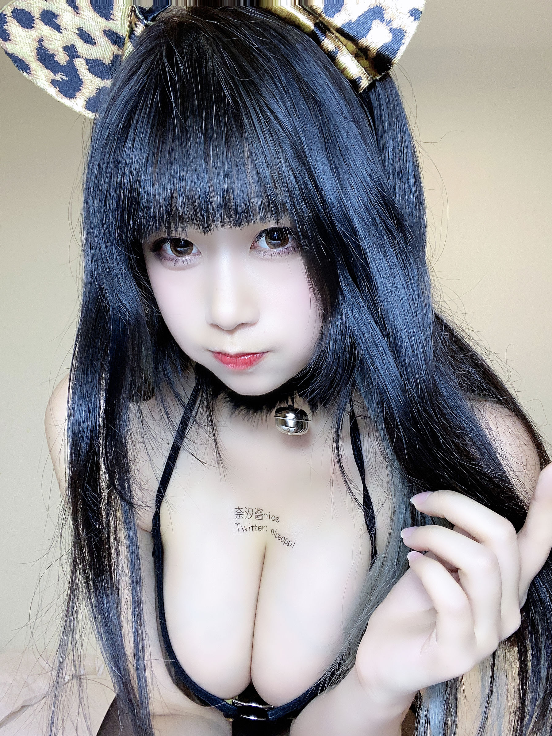 [网红COSER写真] 萌妹奈汐酱nice - 豹豹 奈汐吧！第13张