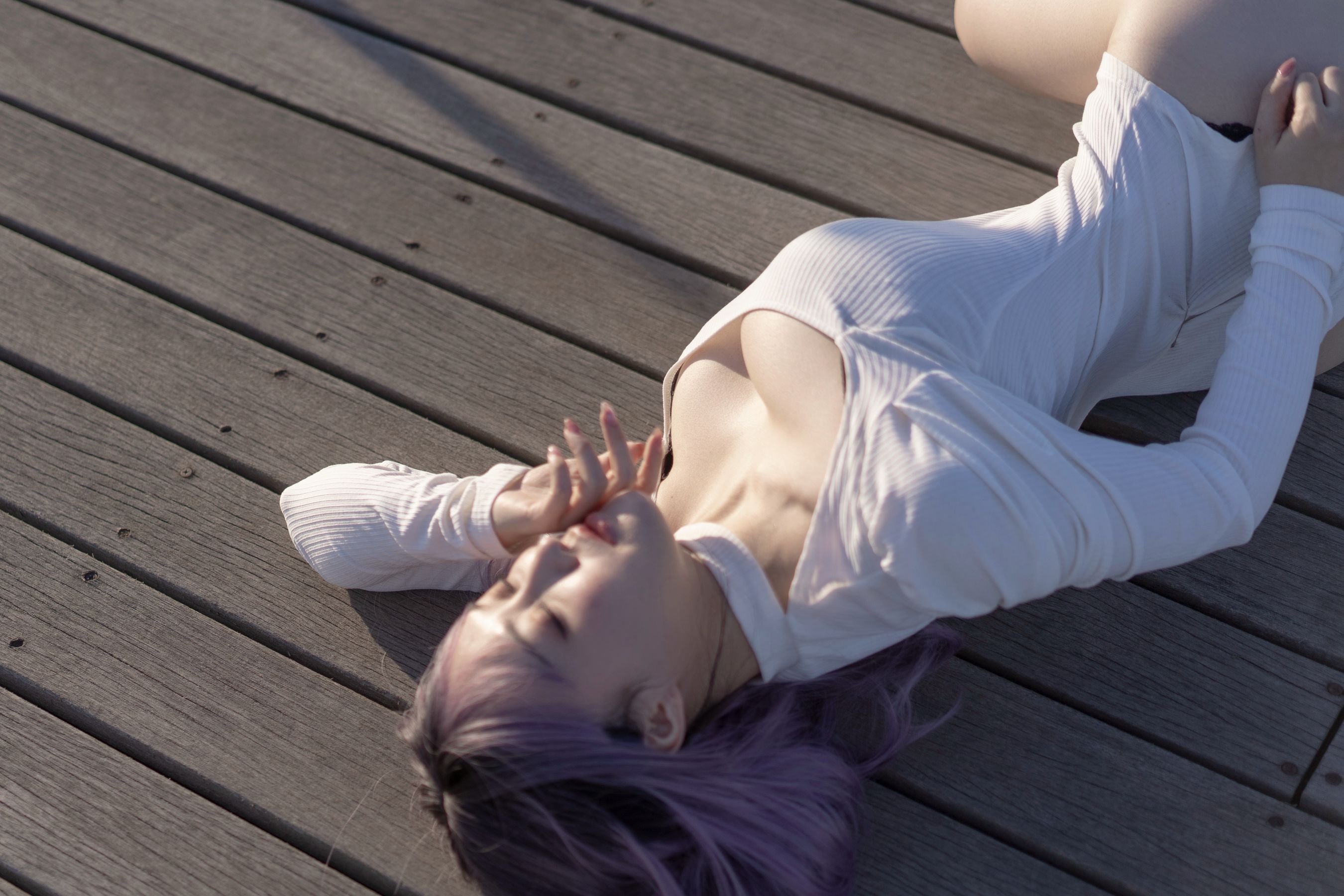 [网红COSER写真] 动漫博主脱尾巴Mizuki - 天台第12张