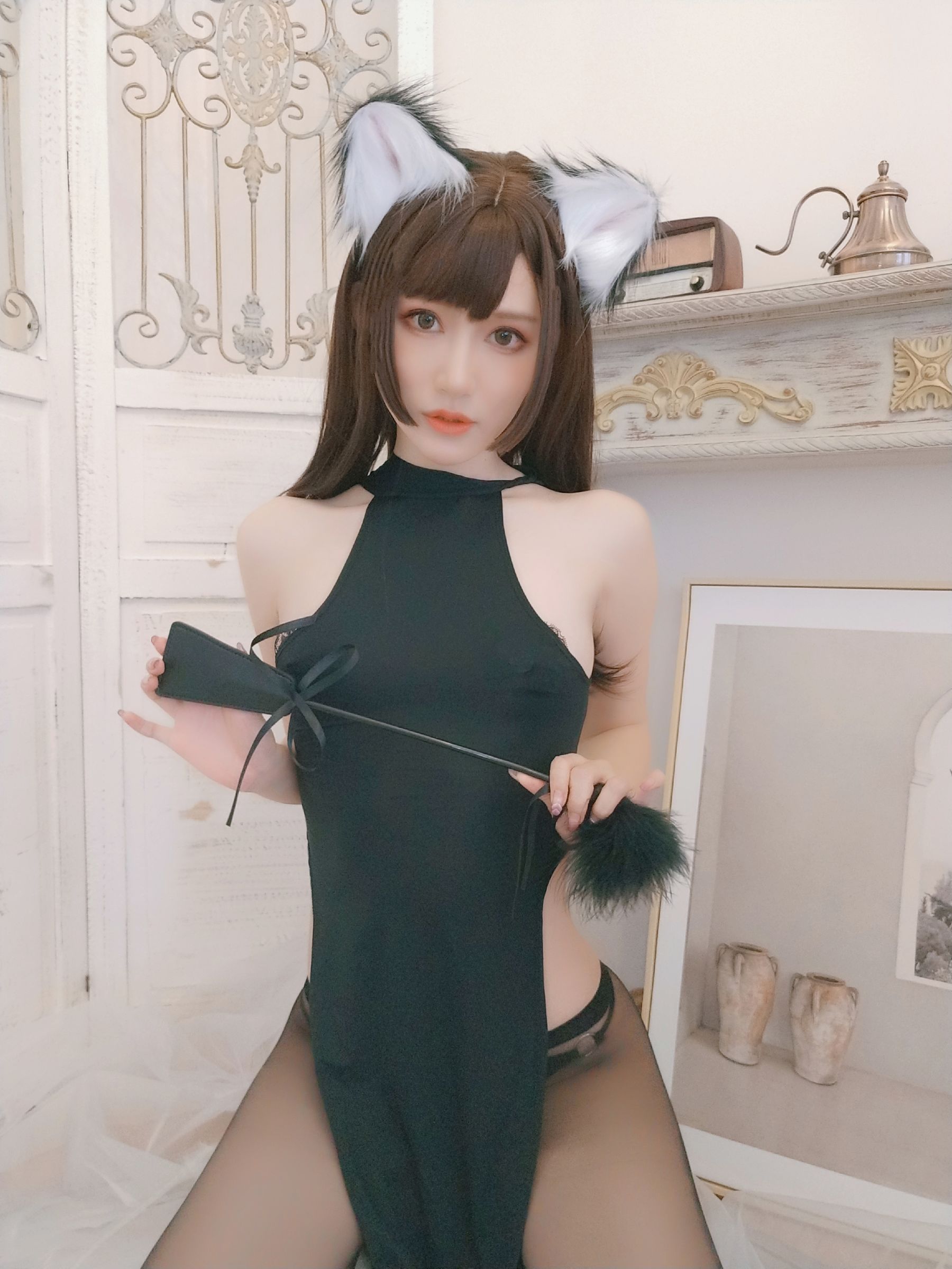[网红COSER写真] 木之本果 - 黒猫の彼女第23张