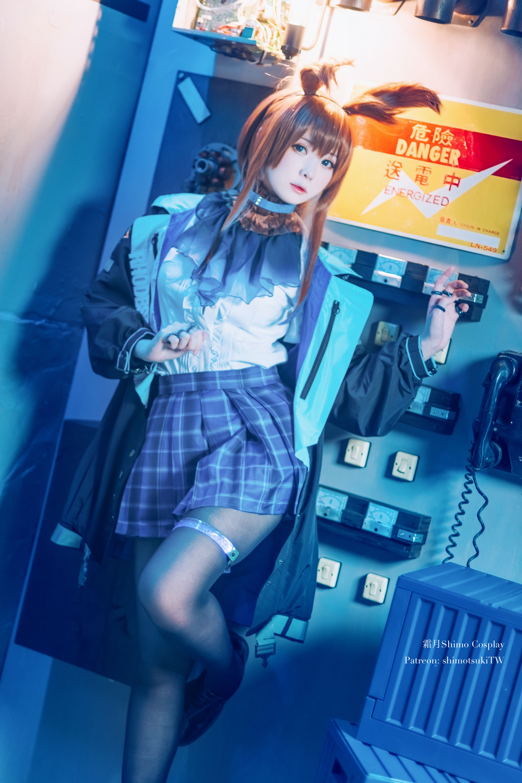 [网红COSER写真] 微博妹纸霜月shimo - 明日方舟 阿米娅第5张