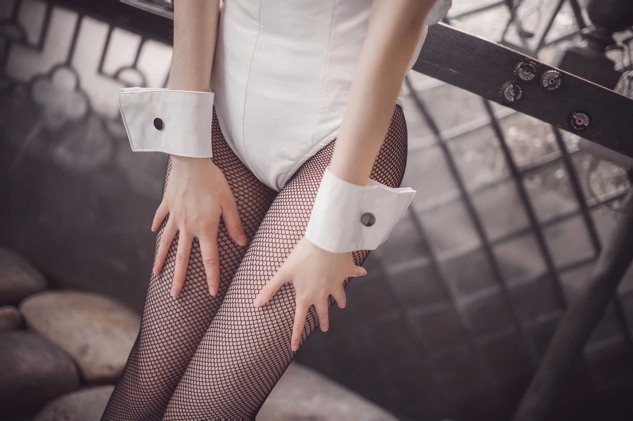 [网红COSER写真] Coser衣衣 - 加藤惠兔女郎第9张