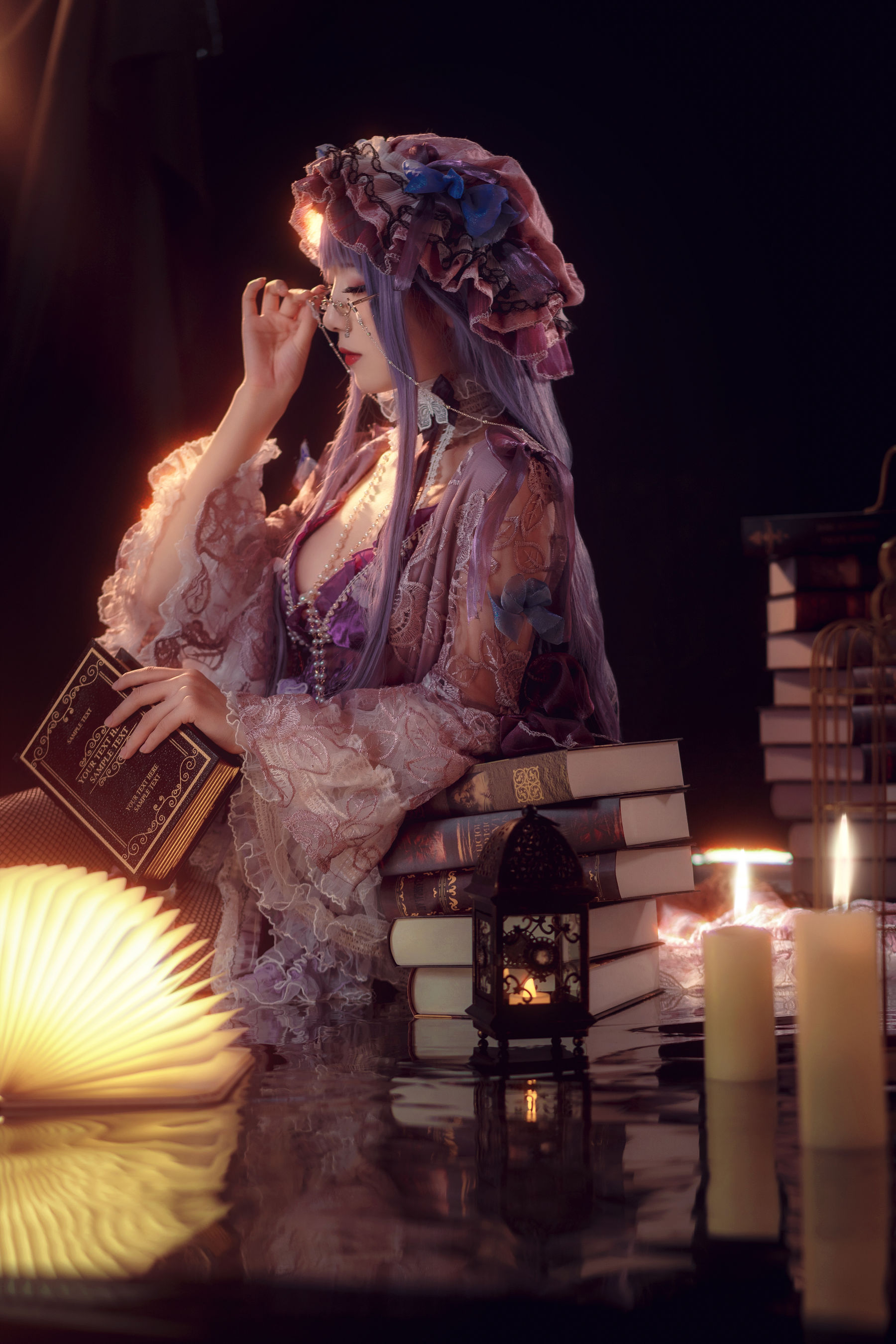 [COS福利] 小姐姐弥音音ww - 帕秋莉第12张