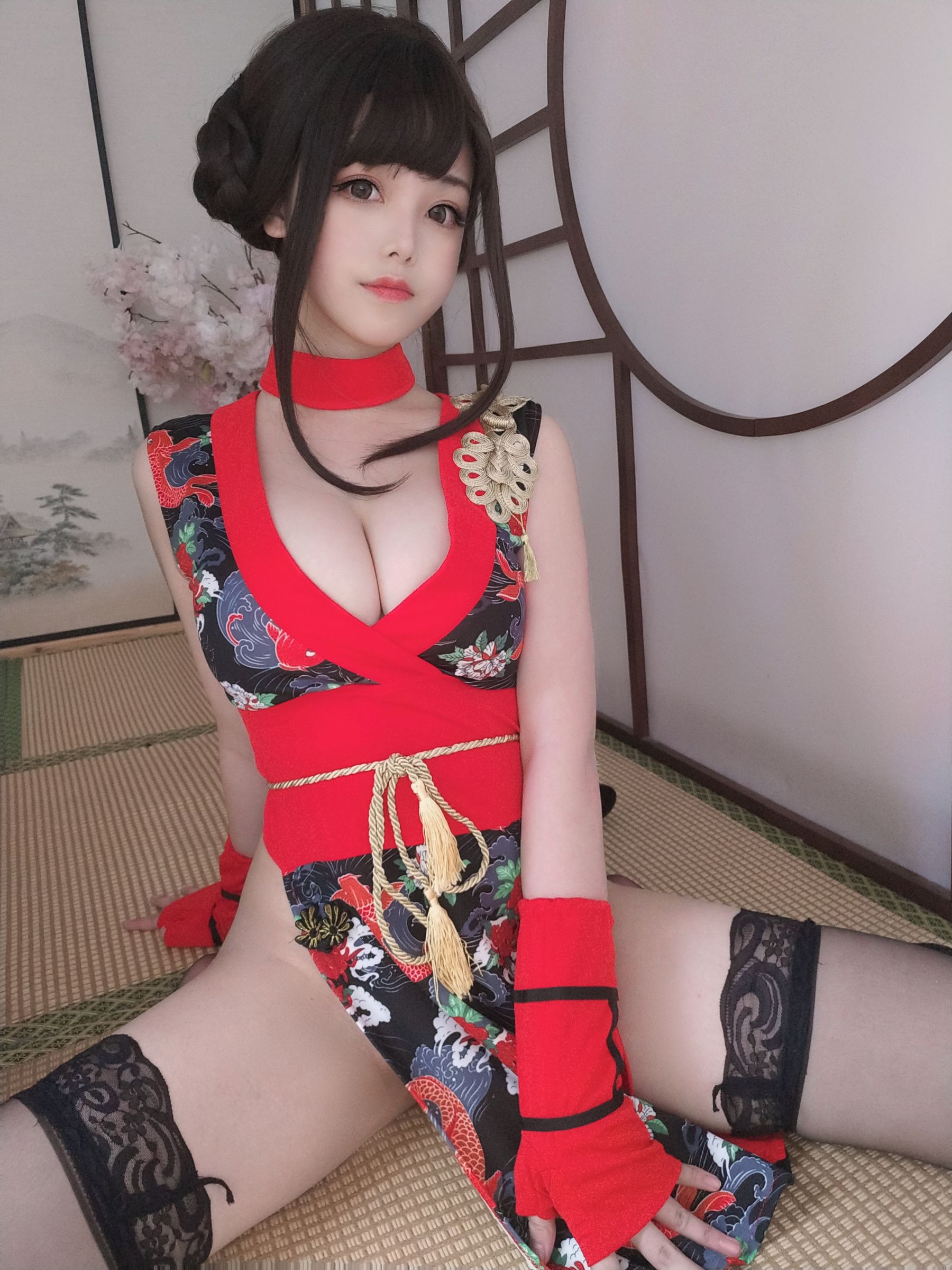 [COS福利] 萌系小姐姐蜜汁猫裘 - 红武士第5张