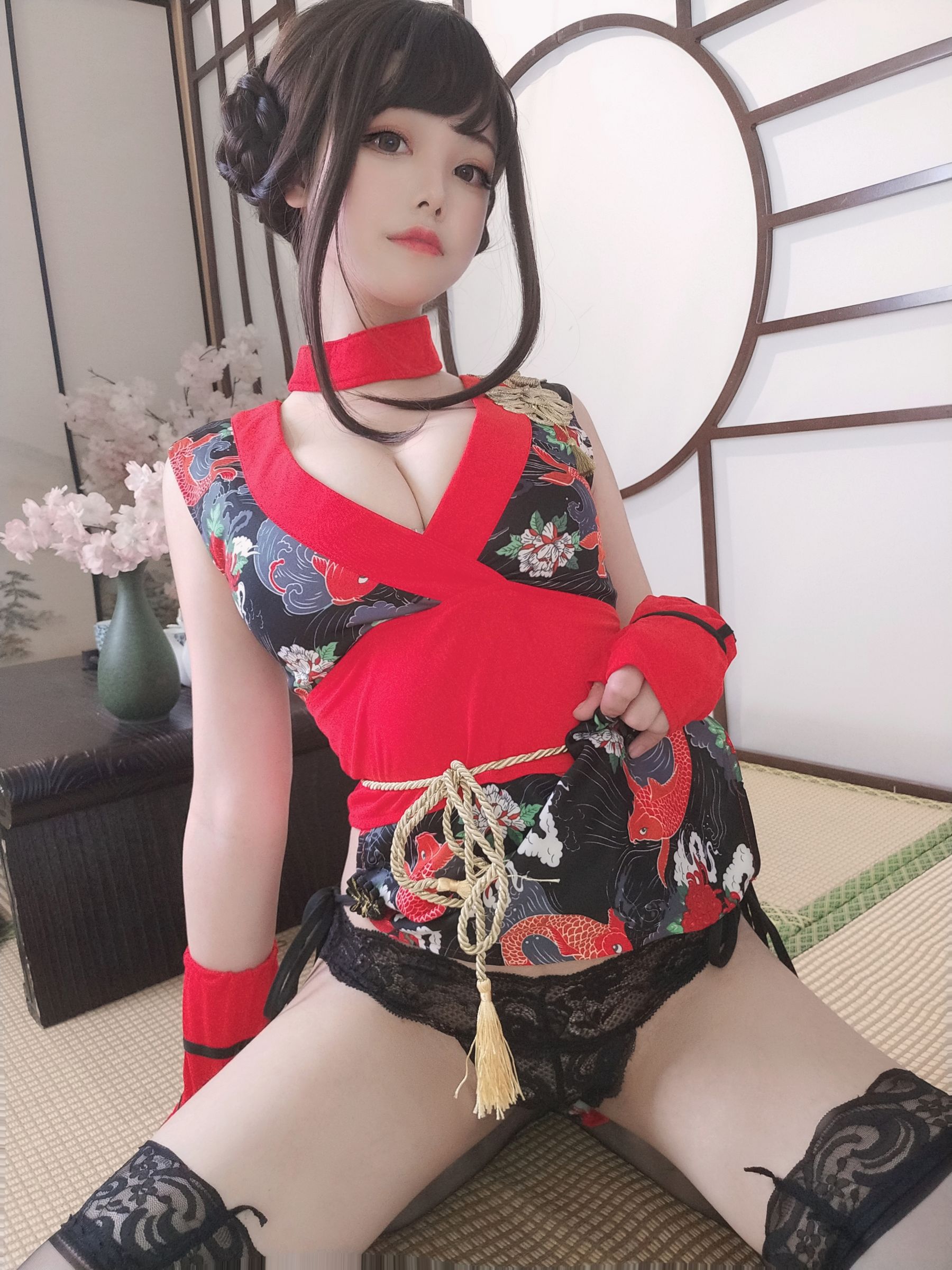 [COS福利] 萌系小姐姐蜜汁猫裘 - 红武士第6张