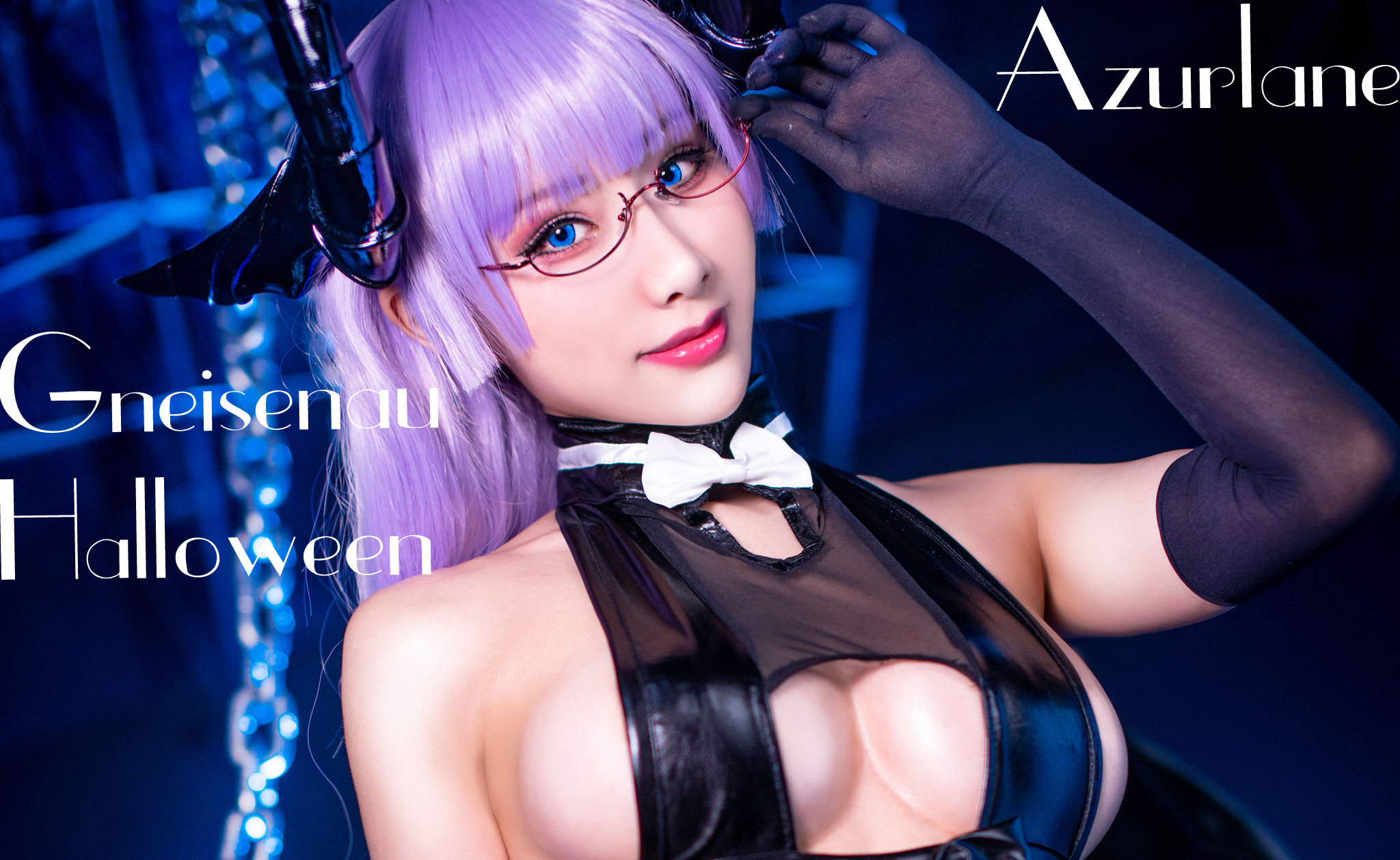 [COS福利] Hane Ame 雨波写真 - 格奈森脑万圣节第1张