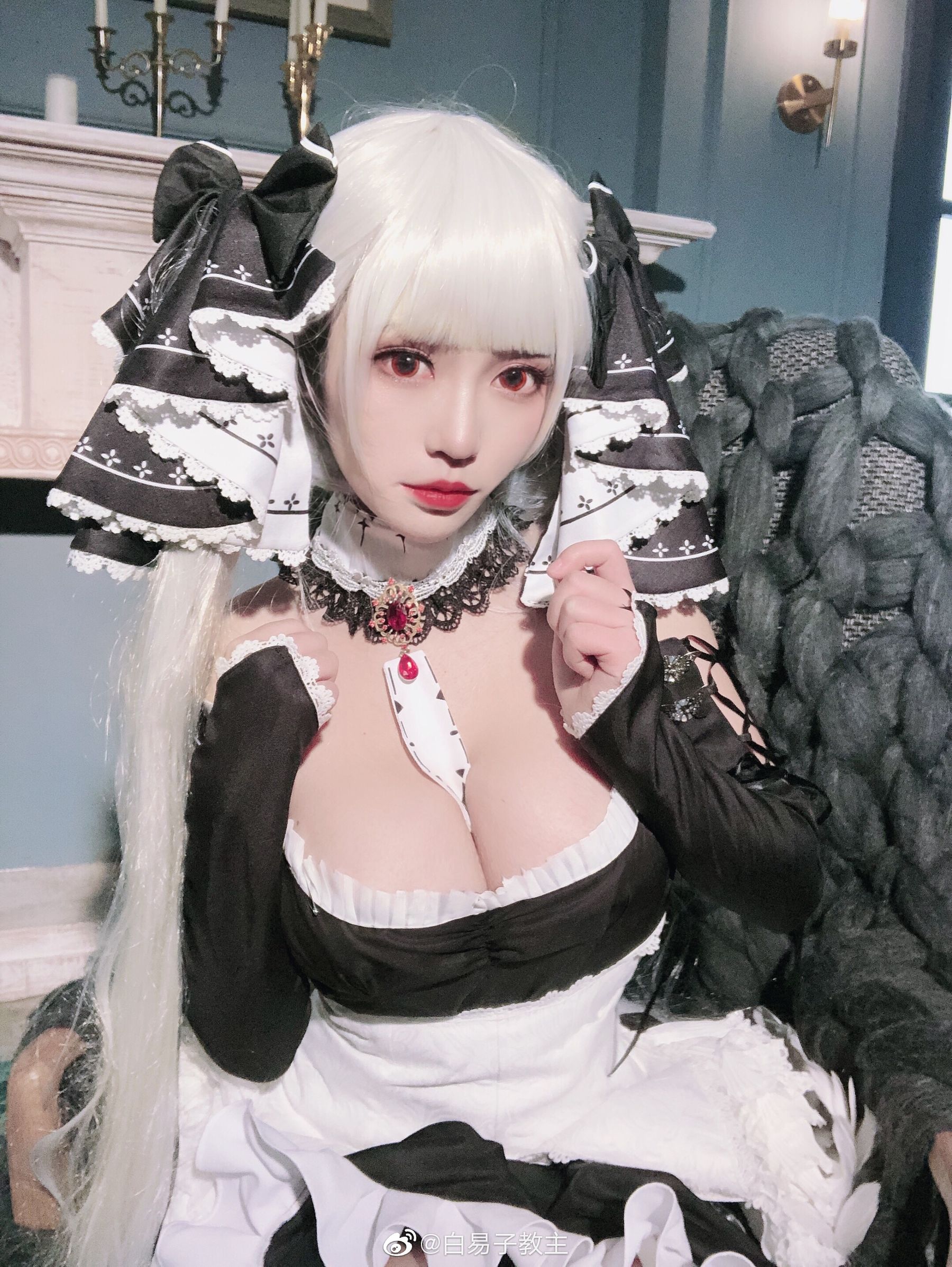 [COS福利] 萌妹白易子教主 - 可畏第3张