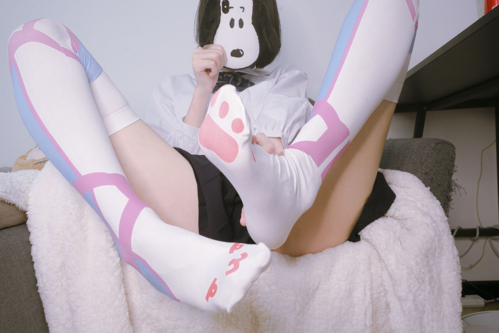 [COS福利] 萌妹子眼酱大魔王w - D.VA第4张