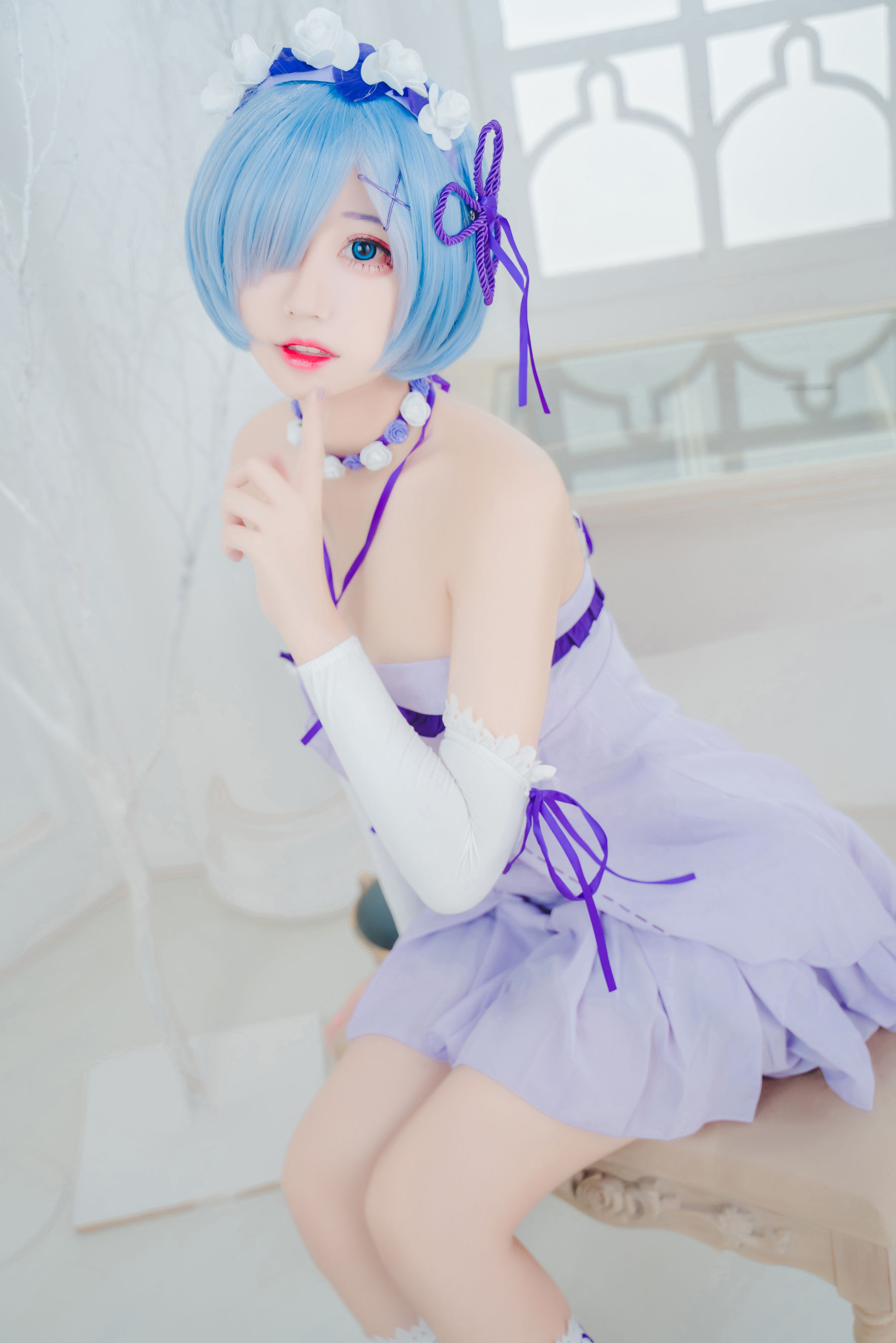 [COS福利] 猫君君MaoJun - 雷姆生日第8张