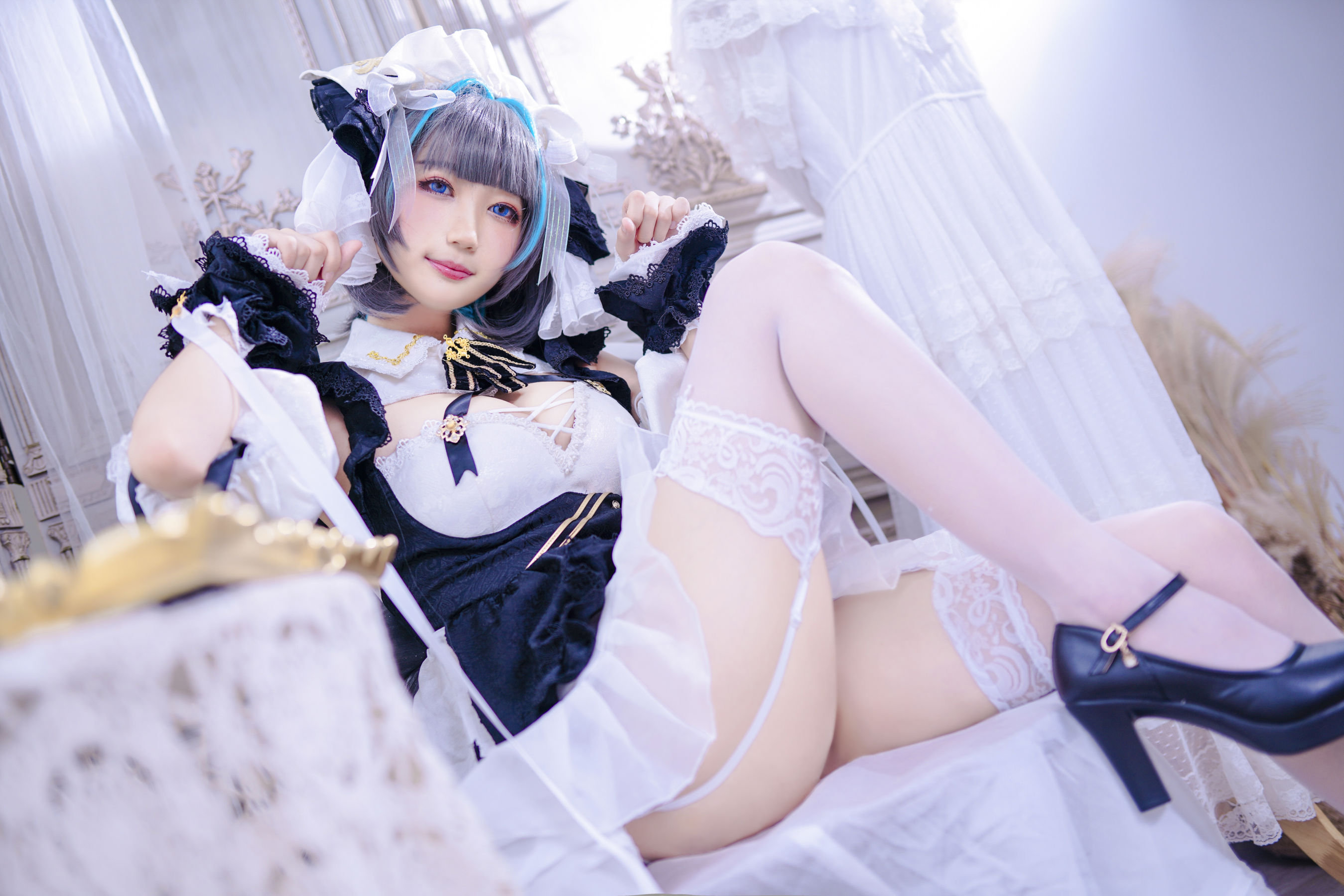 [COS福利] 周叽是可爱兔兔 - 柴郡猫猫第6张