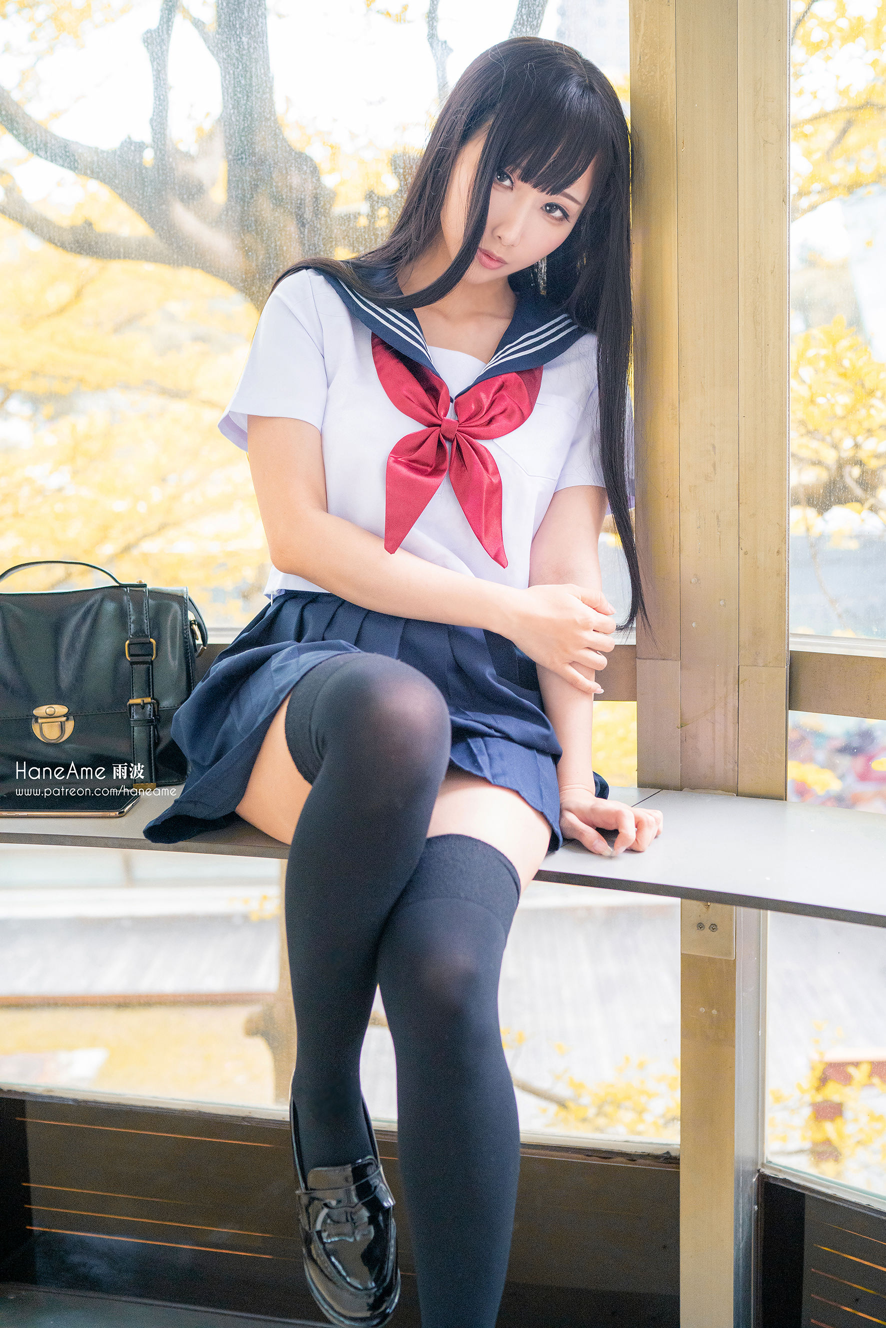 [COS福利] Hane Ame 雨波写真 - JK第4张