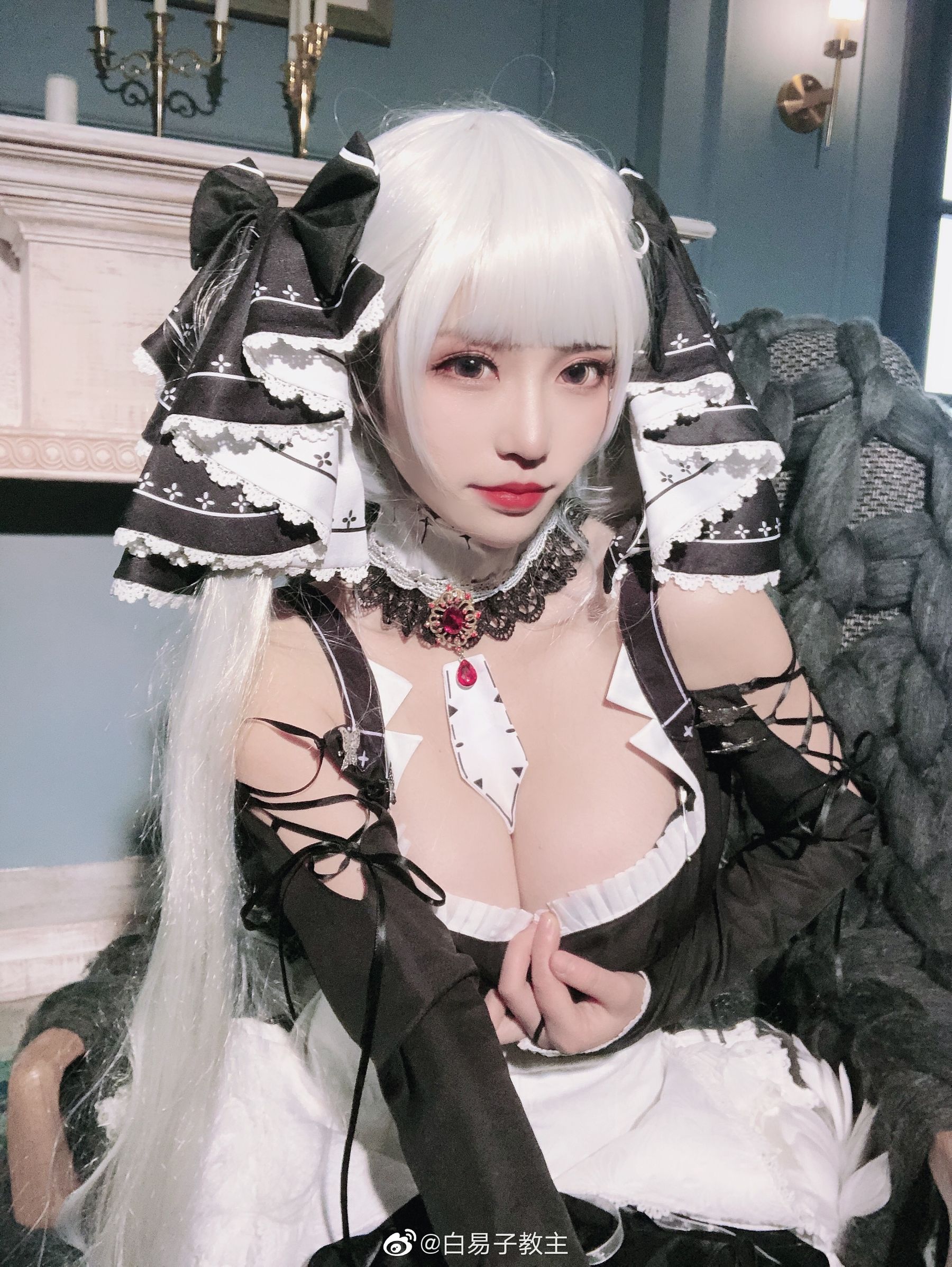 [COS福利] 萌妹白易子教主 - 可畏第3张