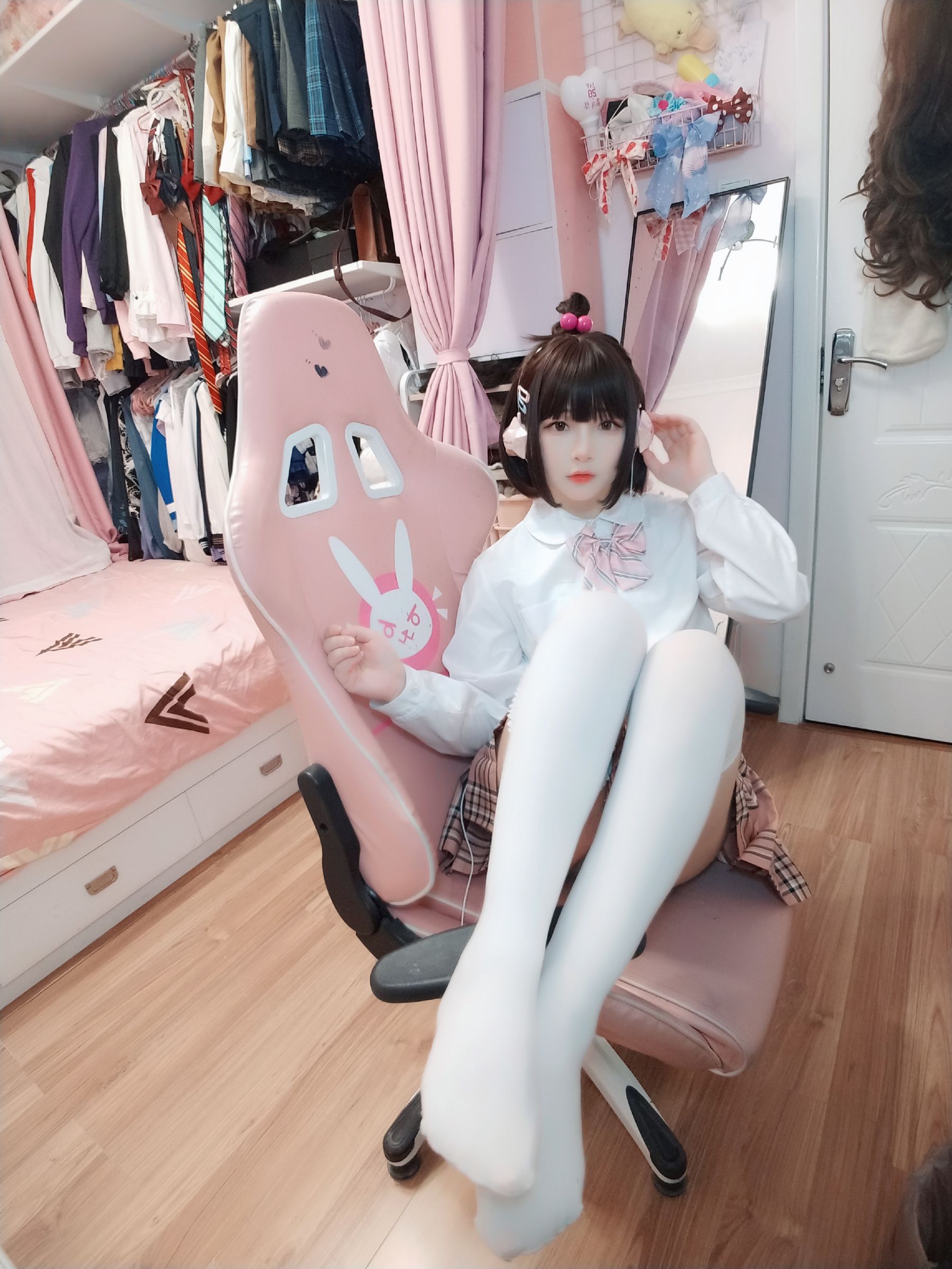 [COS福利] 二次元美女古川kagura - 白丝JK第11张