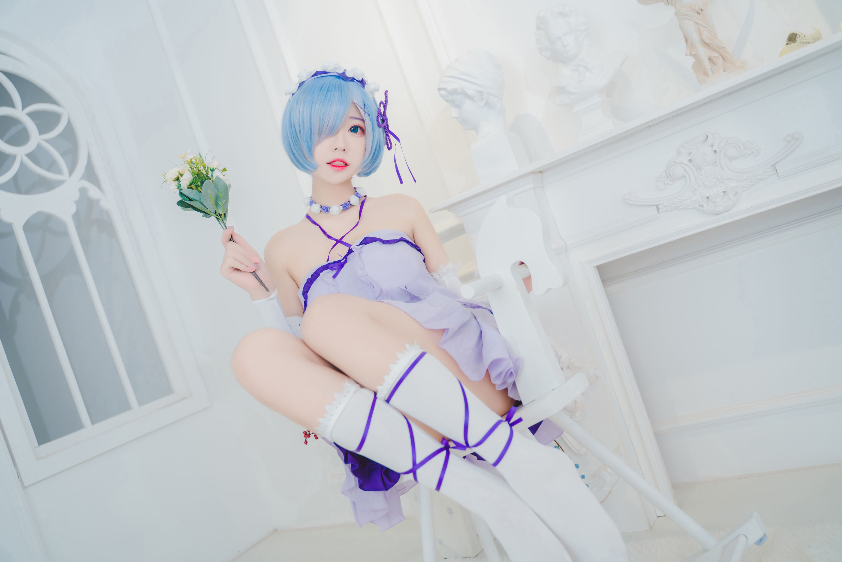 [COS福利] 猫君君MaoJun - 雷姆生日第7张