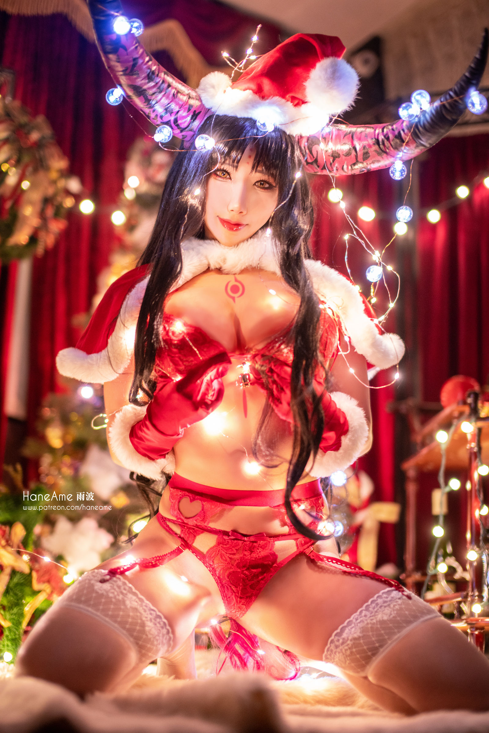 [COS福利] Hane Ame 雨波写真 - 杀生院圣诞节第3张