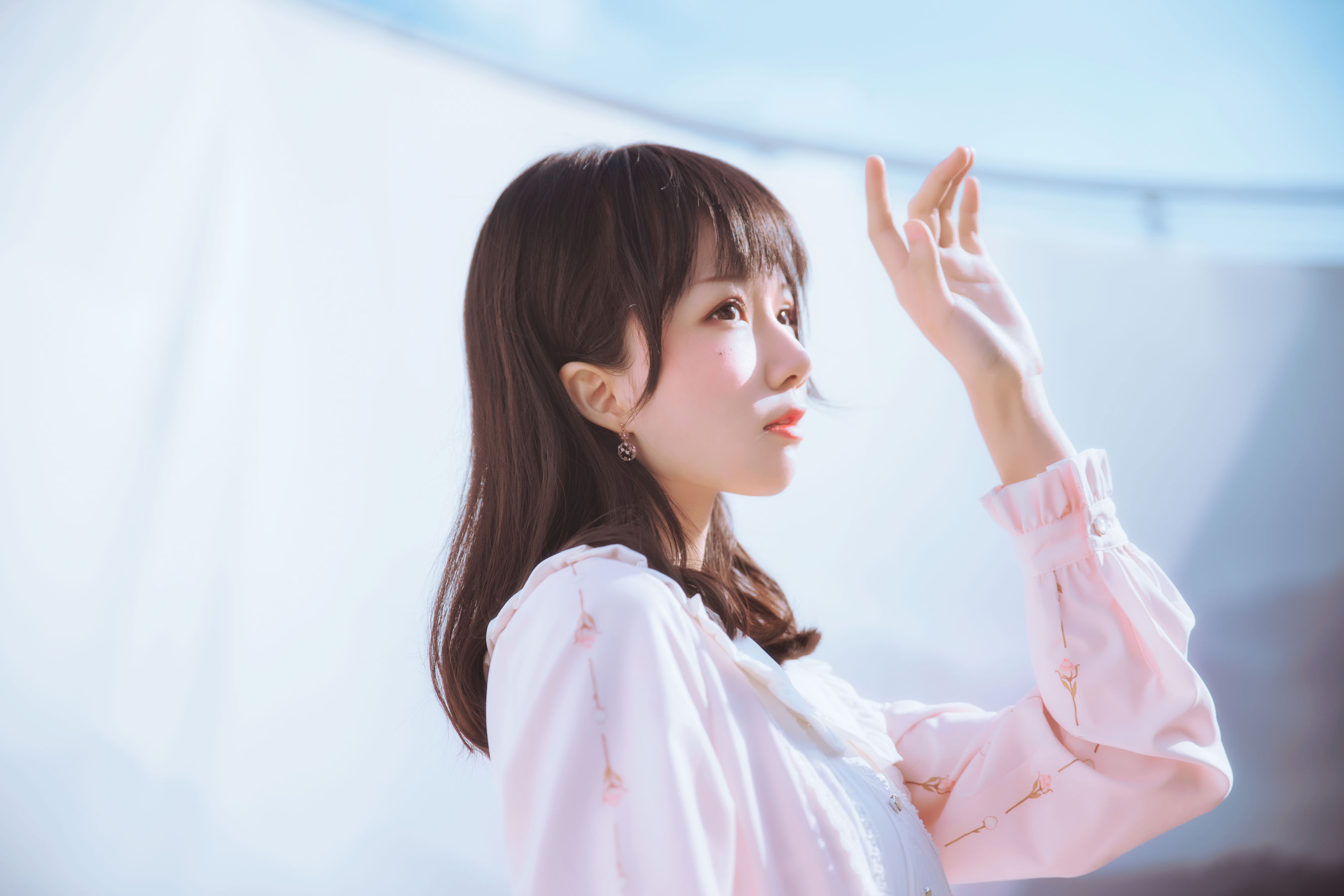 [COS福利] 桜桃喵 - 清新之三月第1张