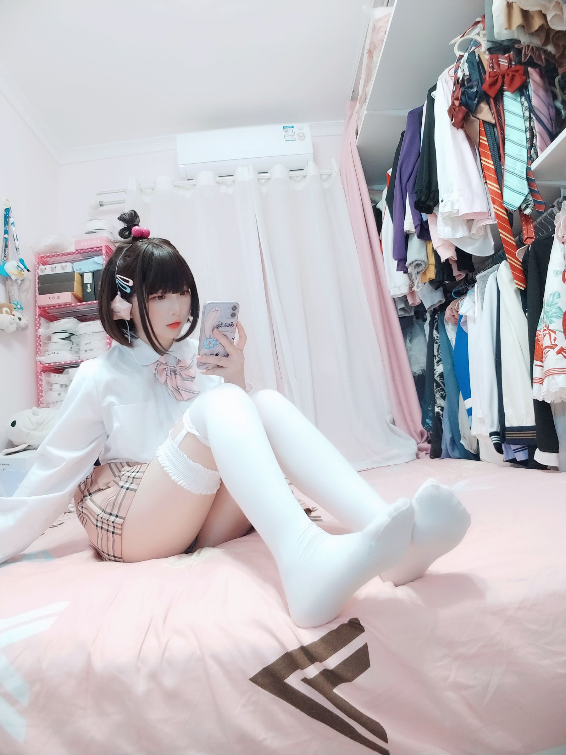 [COS福利] 二次元美女古川kagura - 白丝JK第7张