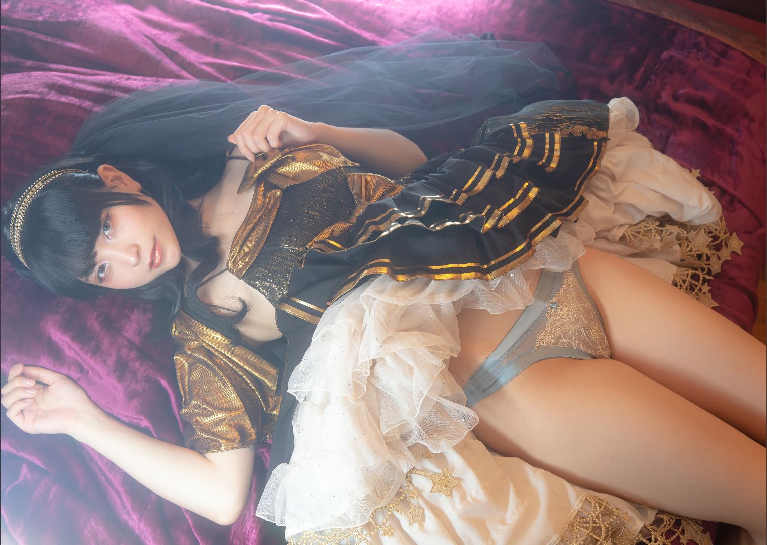 [COS福利] ［ハレム］あまつ様フェチグラビア「聖女のフェティッシュ」第3张