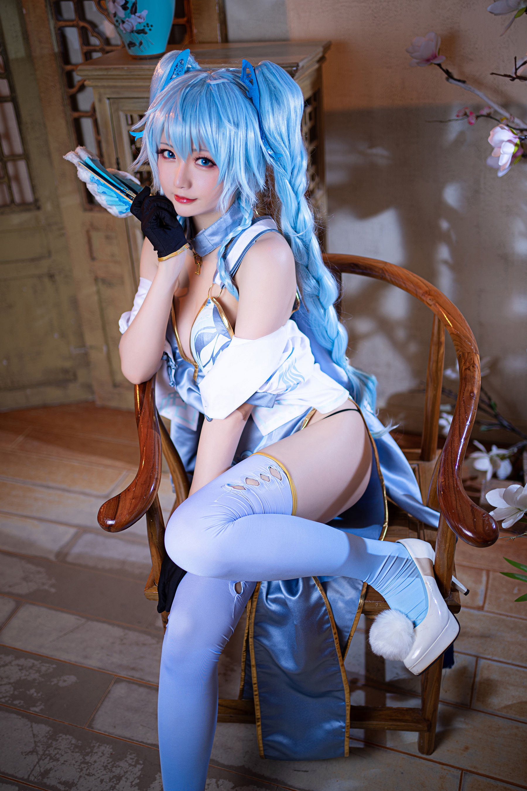 [COS福利] Coser小姐姐星之迟迟 - 秘密花园 PA15翠雀媚第4张