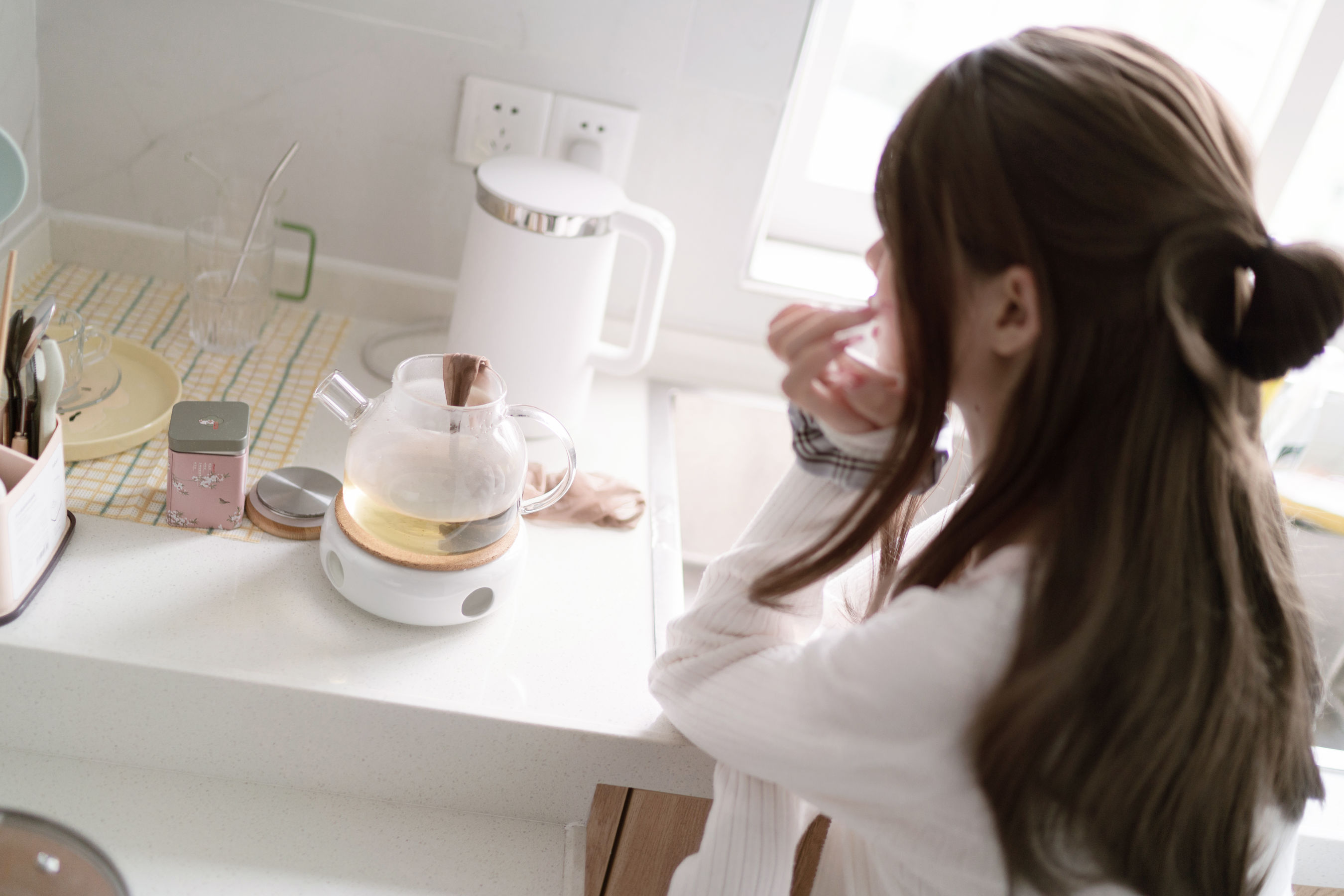 [COS福利] 萌妹子眼酱大魔王w - 人妻丝袜红茶第8张