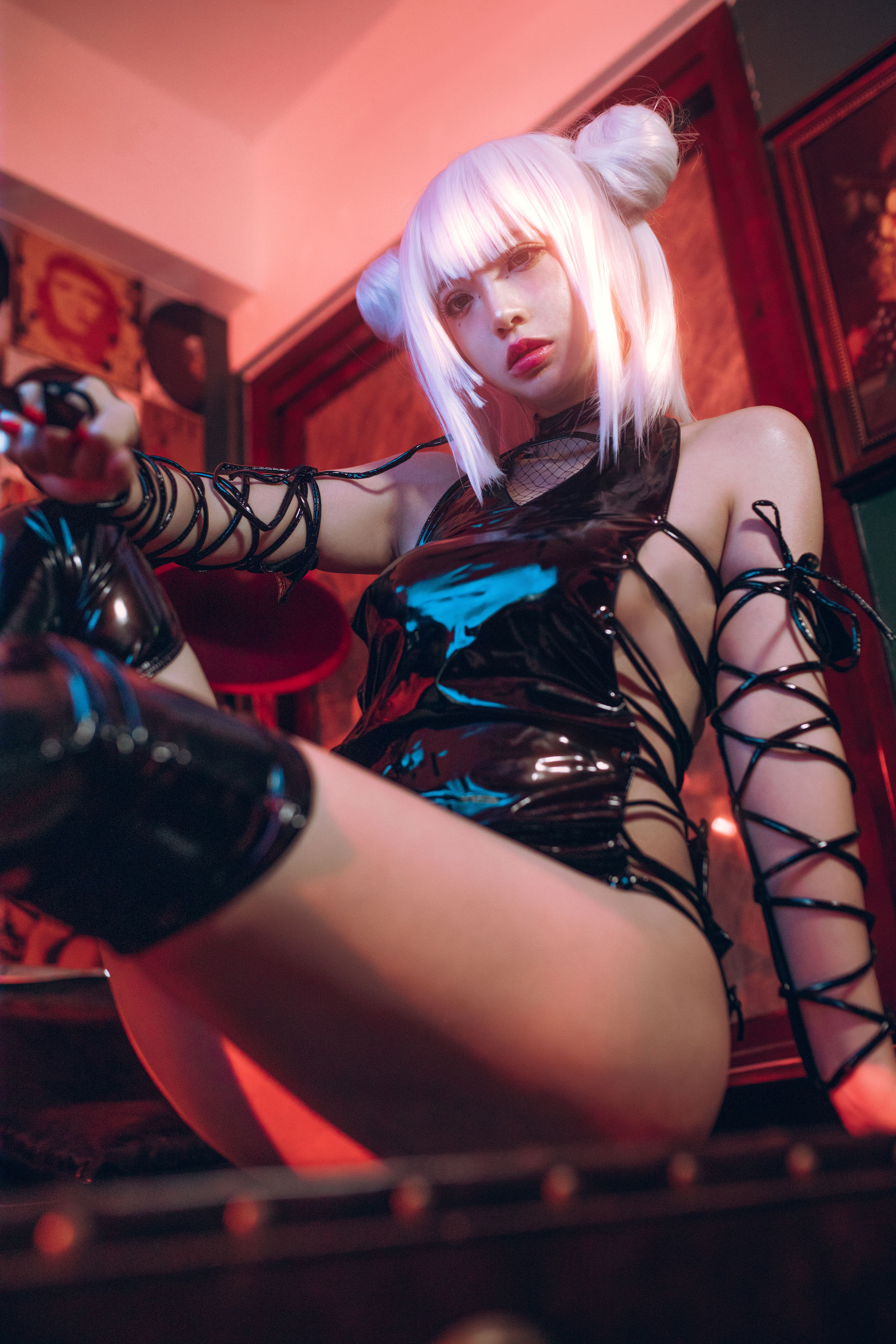 [COS福利] 疯猫ss - 胶衣忍者第9张