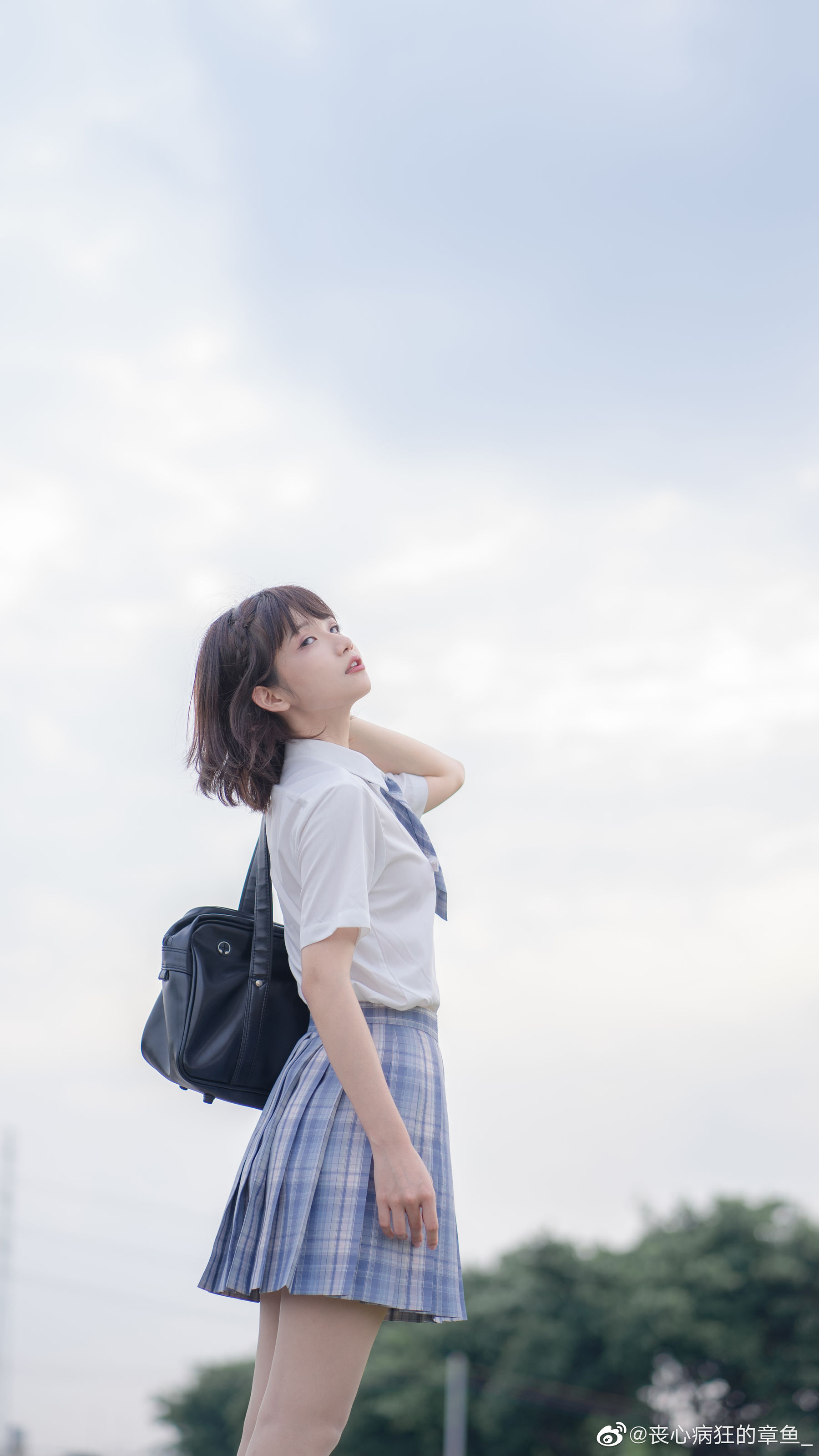 [COS福利] 动漫博主阿了个fifi - JK日常第2张