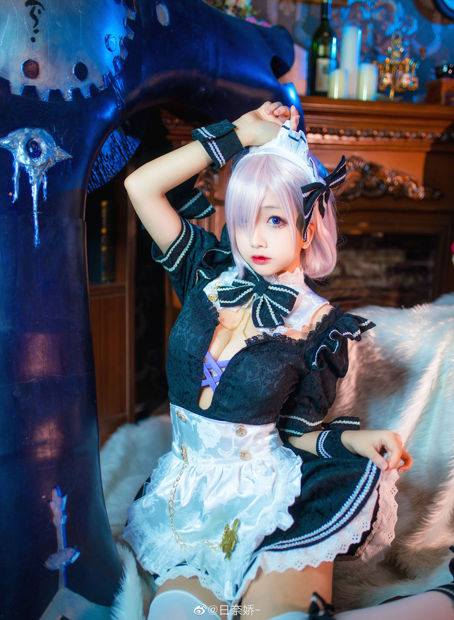 [COS福利] 日奈娇 - 玛修 马戏团 女仆第7张