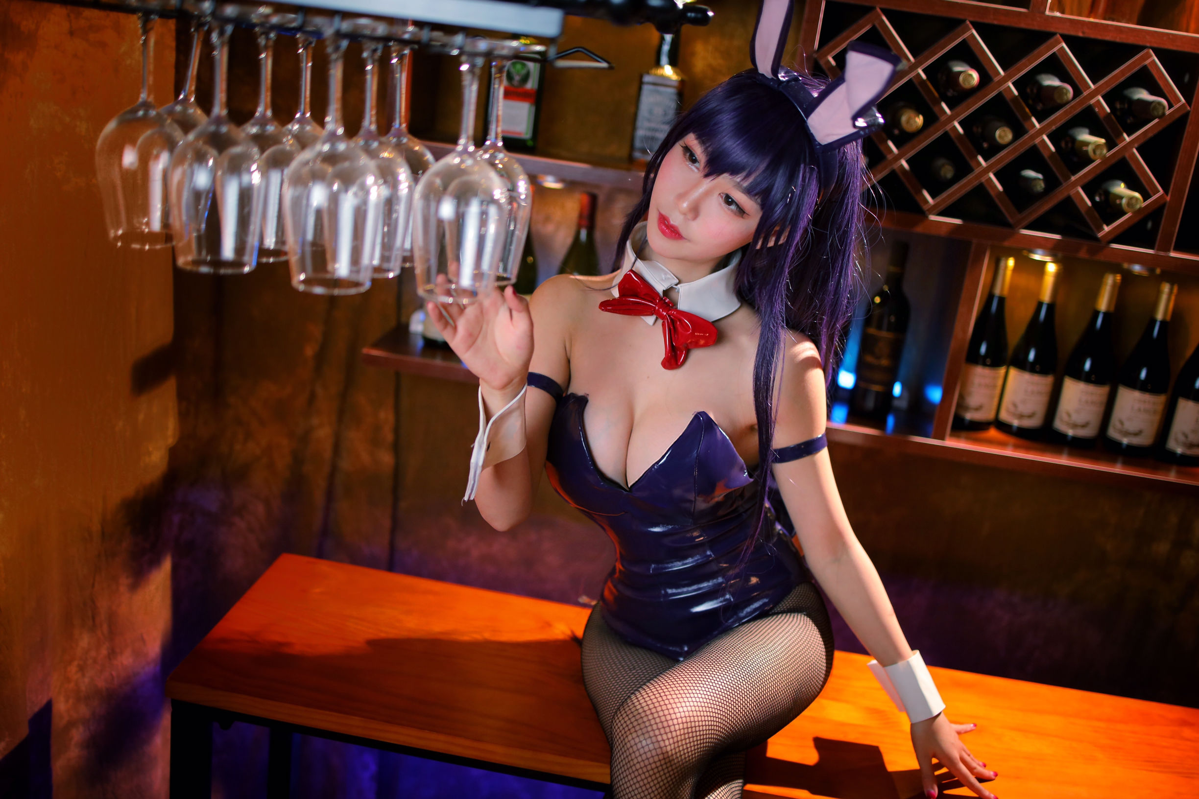 [COS福利] 抖娘-利世 - 霞之丘诗羽 兔女郎第4张