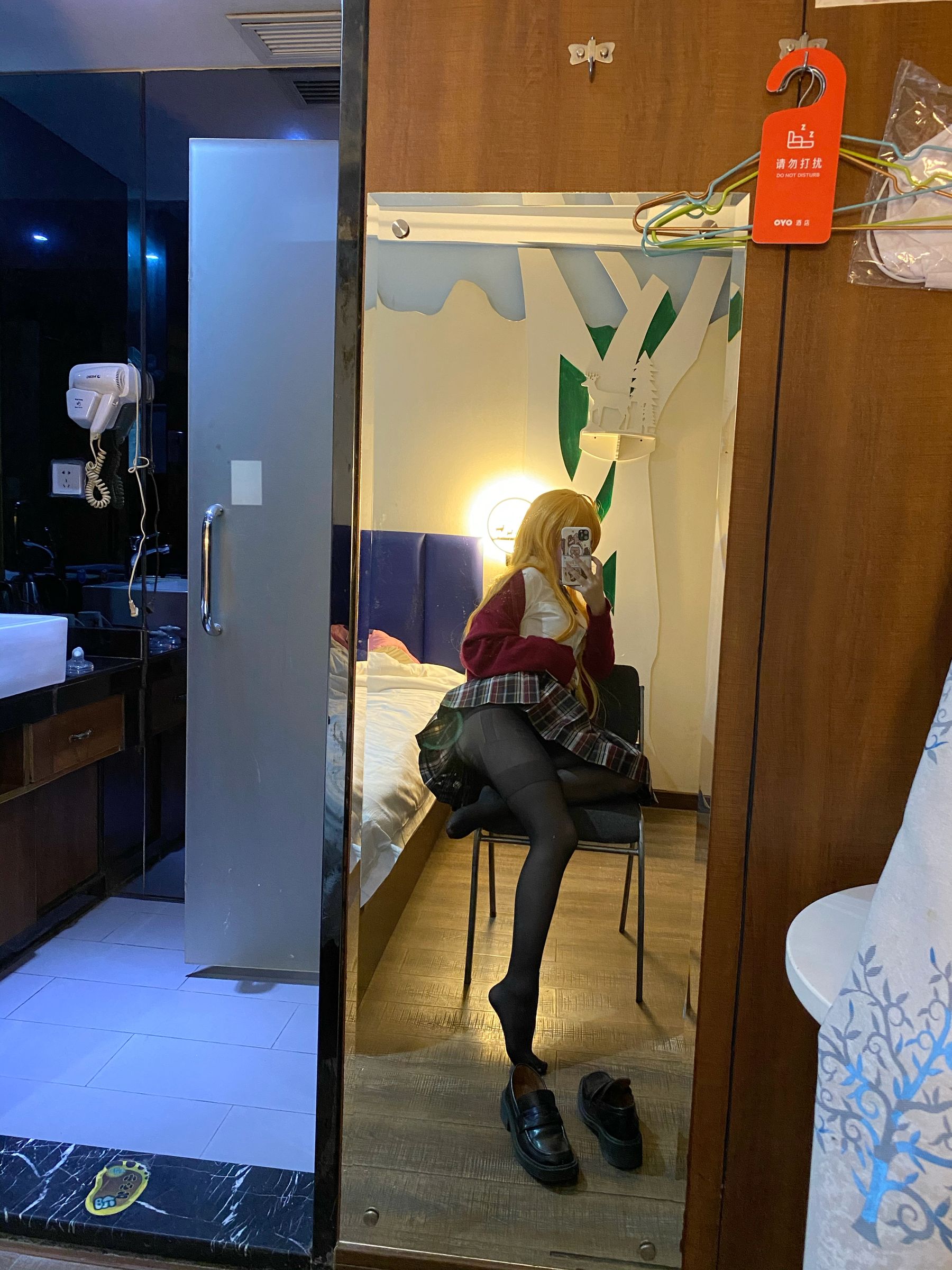 [COS福利] 芋圆侑子SJ_ - 金毛不良jk第6张