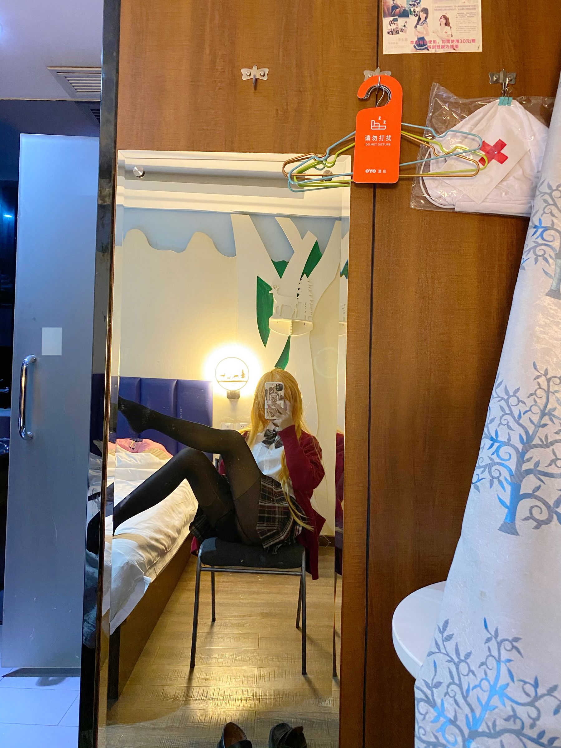 [COS福利] 芋圆侑子SJ_ - 金毛不良jk第5张