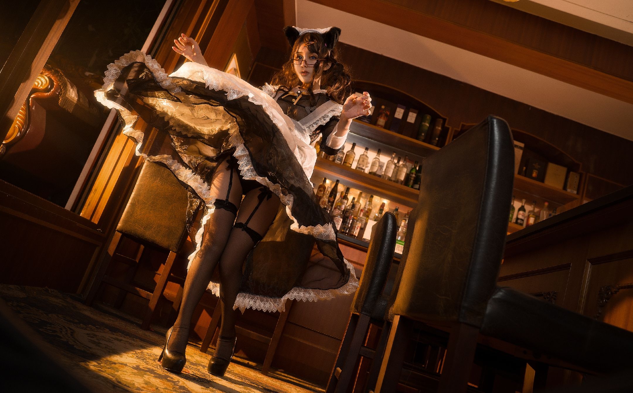 [COS福利] 一笑芳香沁写真 - 透明女仆第8张