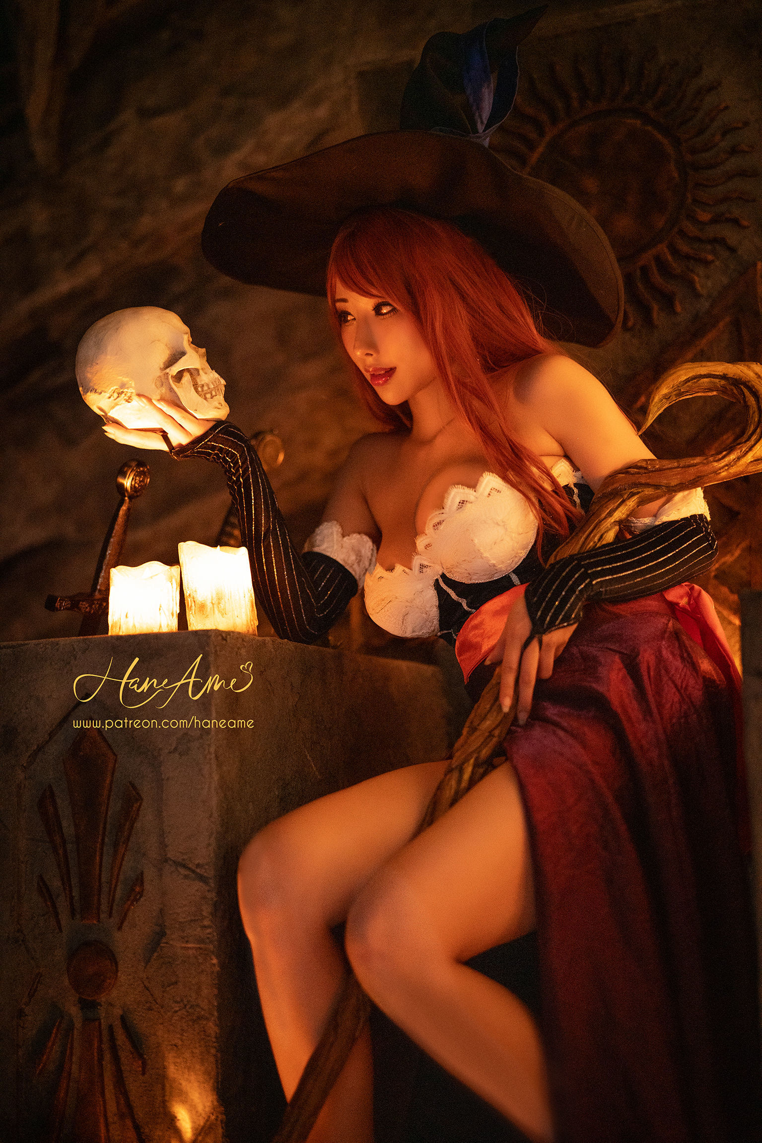 [网红COSER] Hane Ame 雨波 - 魔龙宝冠_术士第7张