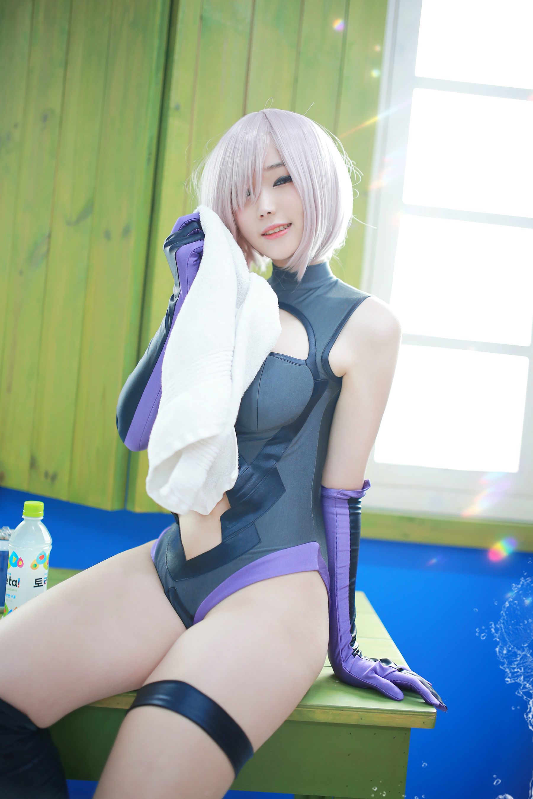 [网红COSER] 韩国妹子BamBi - Fate_Grand Order - Mash Kyrielight (Shielder)第3张