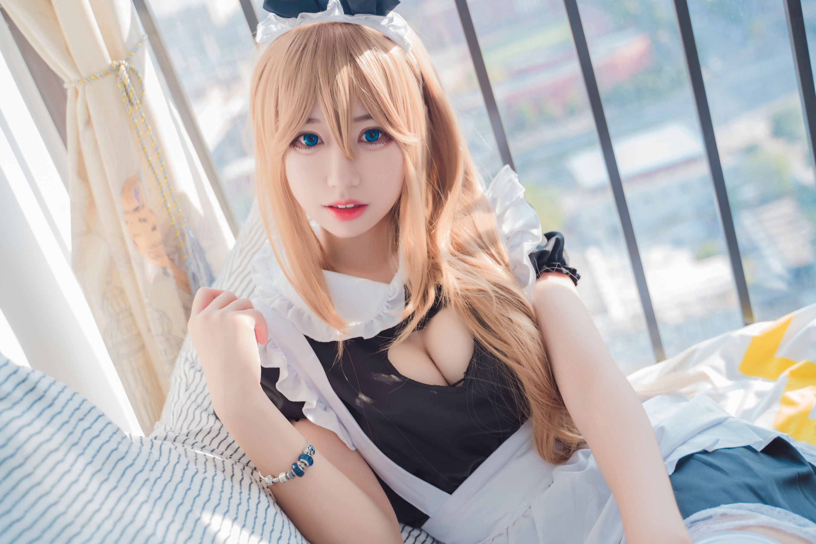 [福利COS] 猫君君MaoJun - 猫猫的女仆装第1张