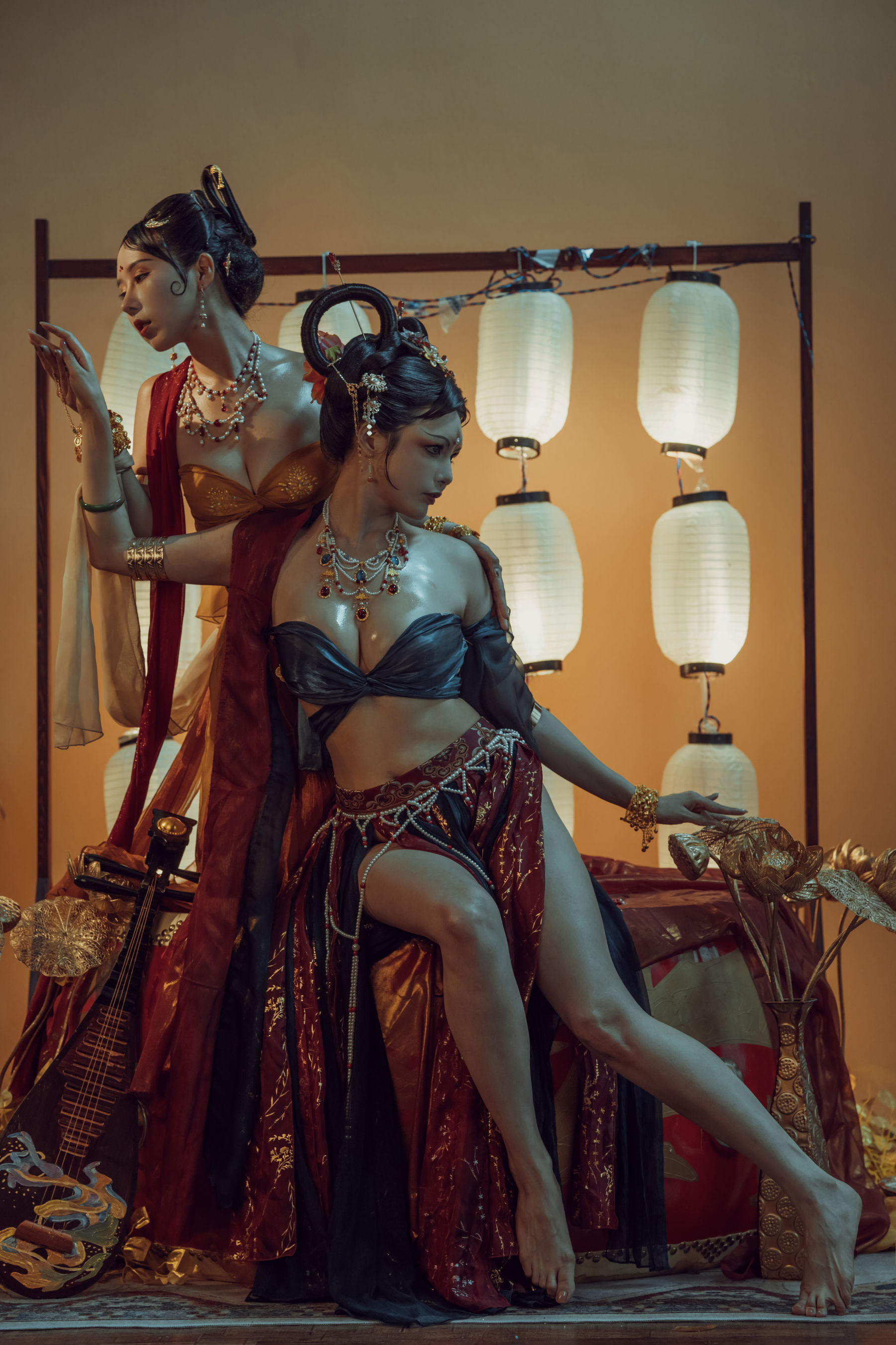 [福利COS] 秋和柯基(夏小秋秋秋) &amp; 奶桃  - 红尘梦第12张