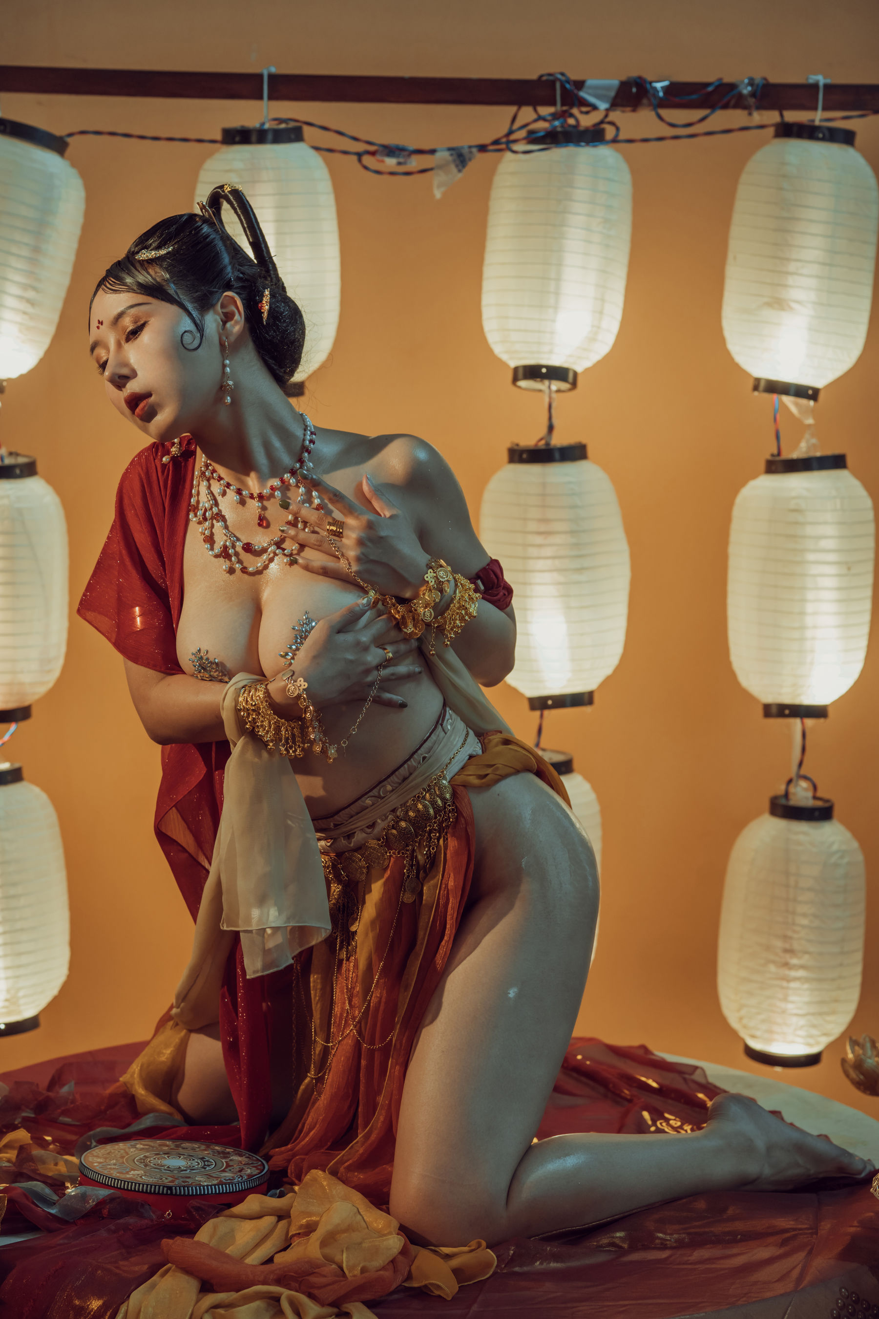 [福利COS] 秋和柯基(夏小秋秋秋) &amp; 奶桃  - 红尘梦第4张