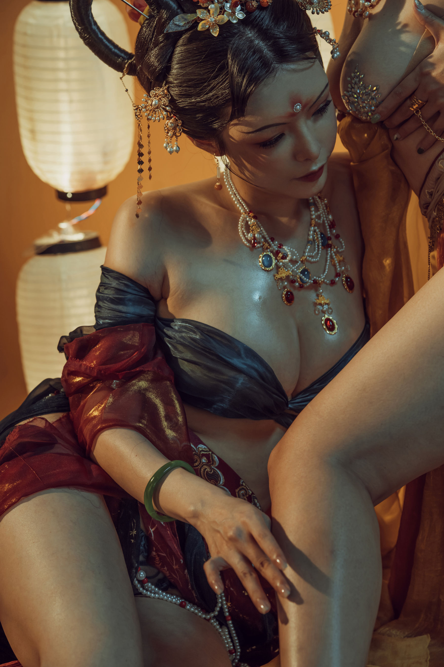 [福利COS] 秋和柯基(夏小秋秋秋) &amp; 奶桃  - 红尘梦第6张