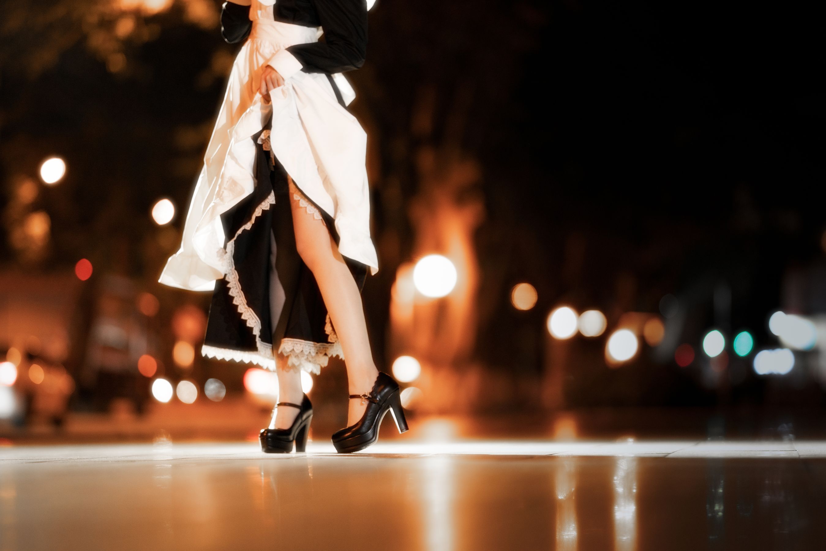 [福利COS] 桜桃喵 - 长裙妹抖第39张