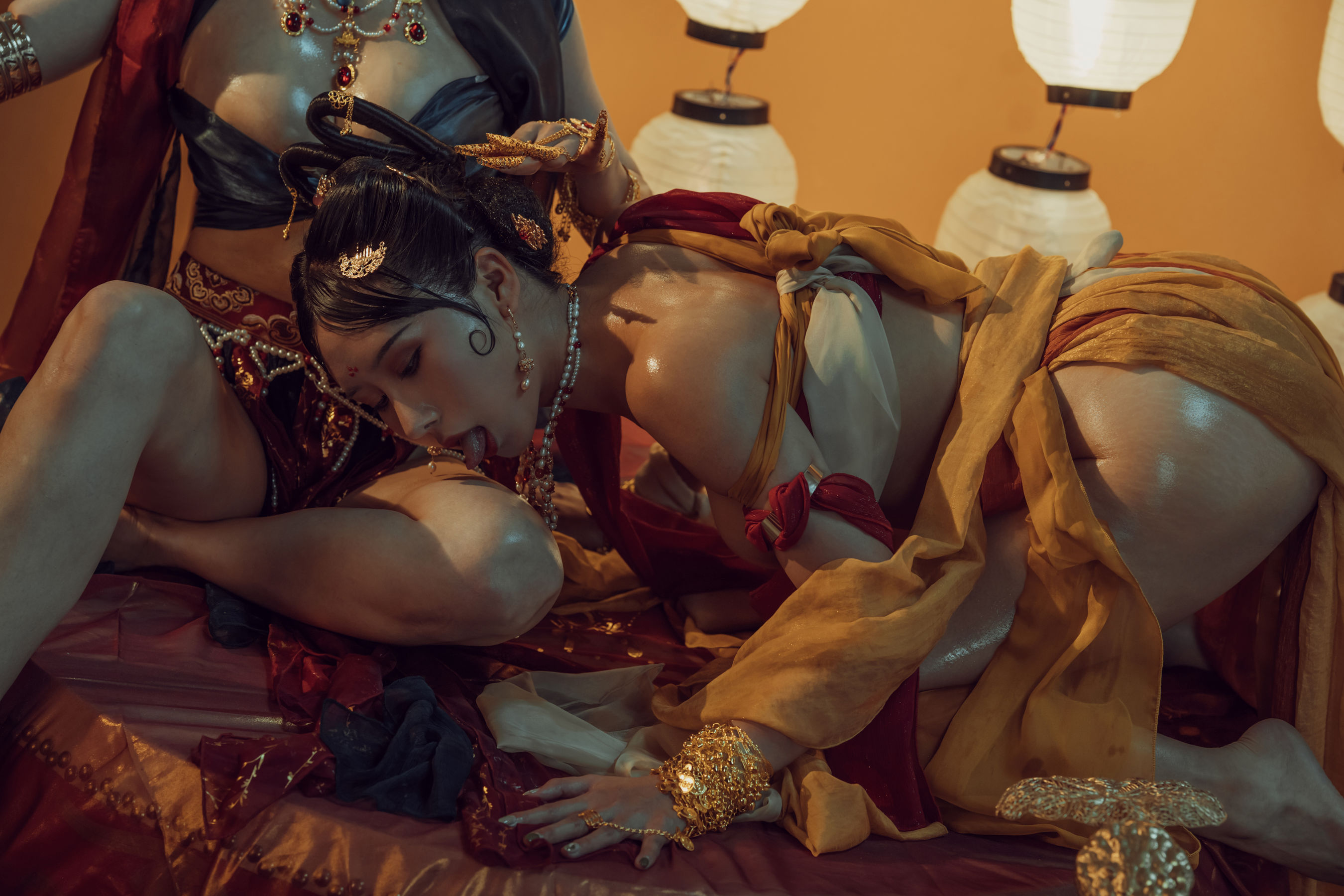 [福利COS] 秋和柯基(夏小秋秋秋) &amp; 奶桃  - 红尘梦第10张