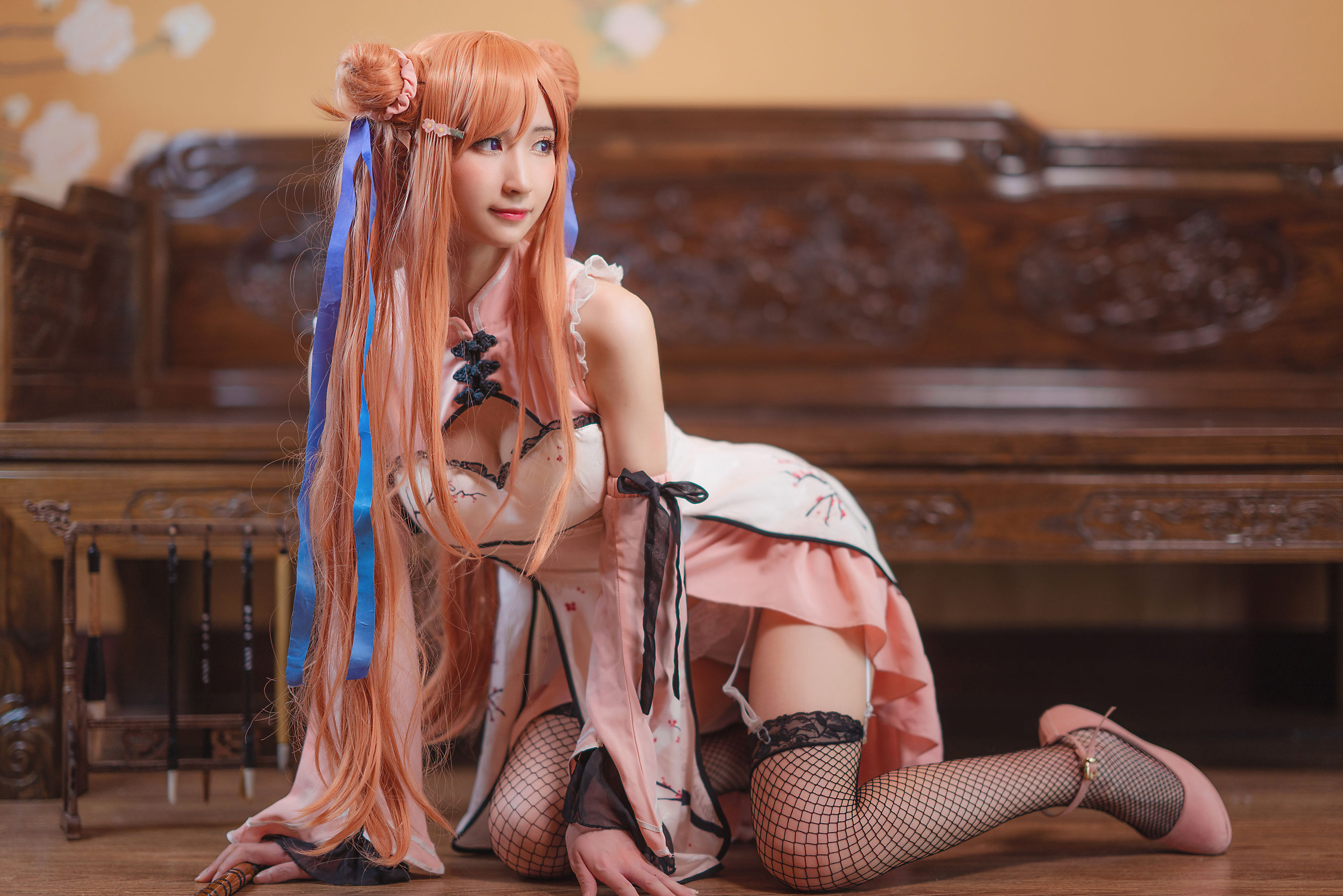 [福利COS] 贝儿酱Miki - 春梅COS第8张