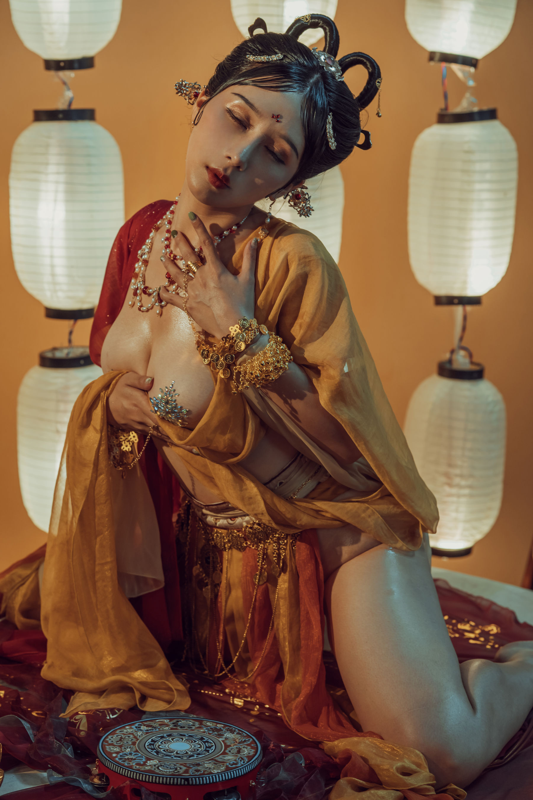 [福利COS] 秋和柯基(夏小秋秋秋) &amp; 奶桃  - 红尘梦第5张