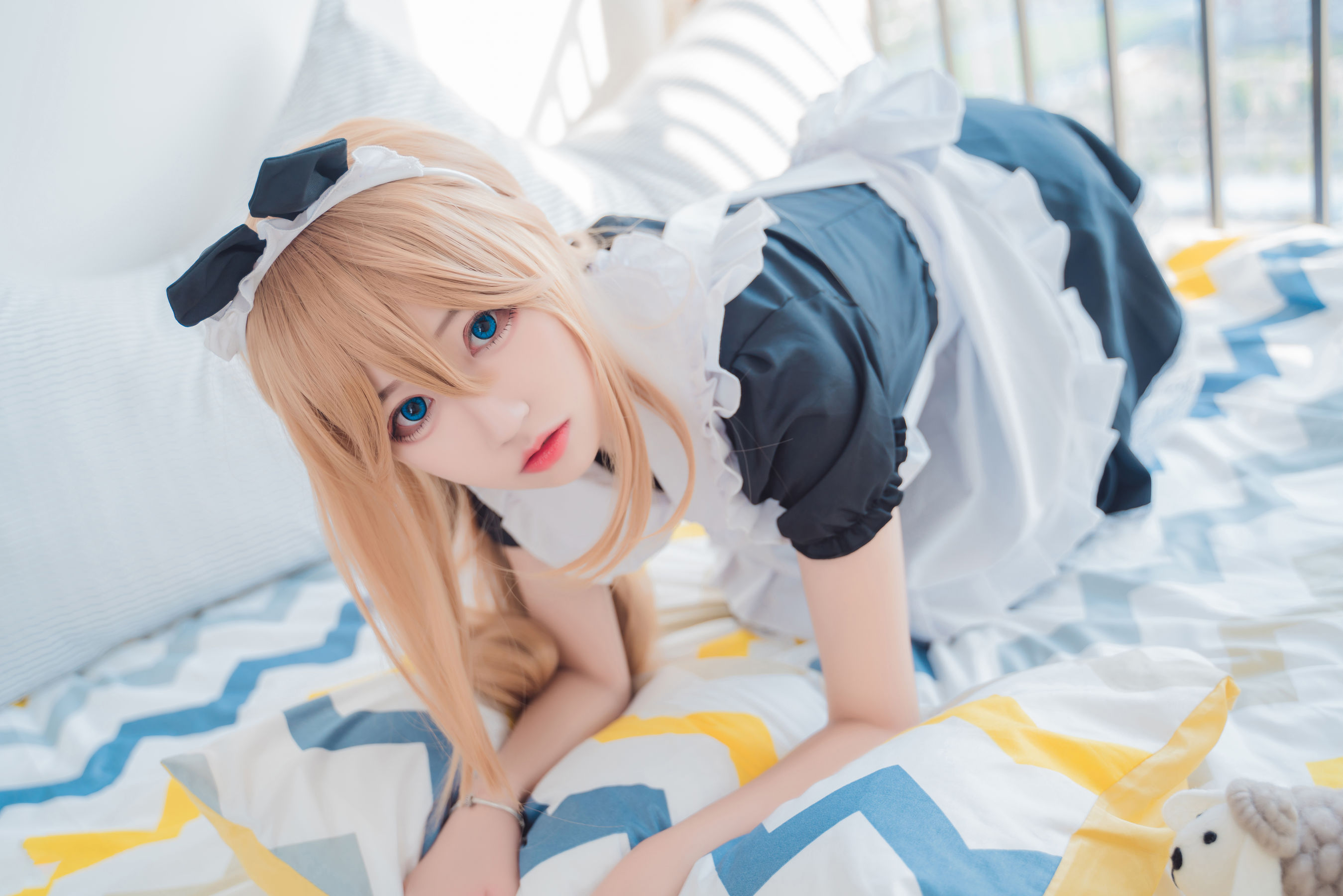 [福利COS] 猫君君MaoJun - 猫猫的女仆装第9张