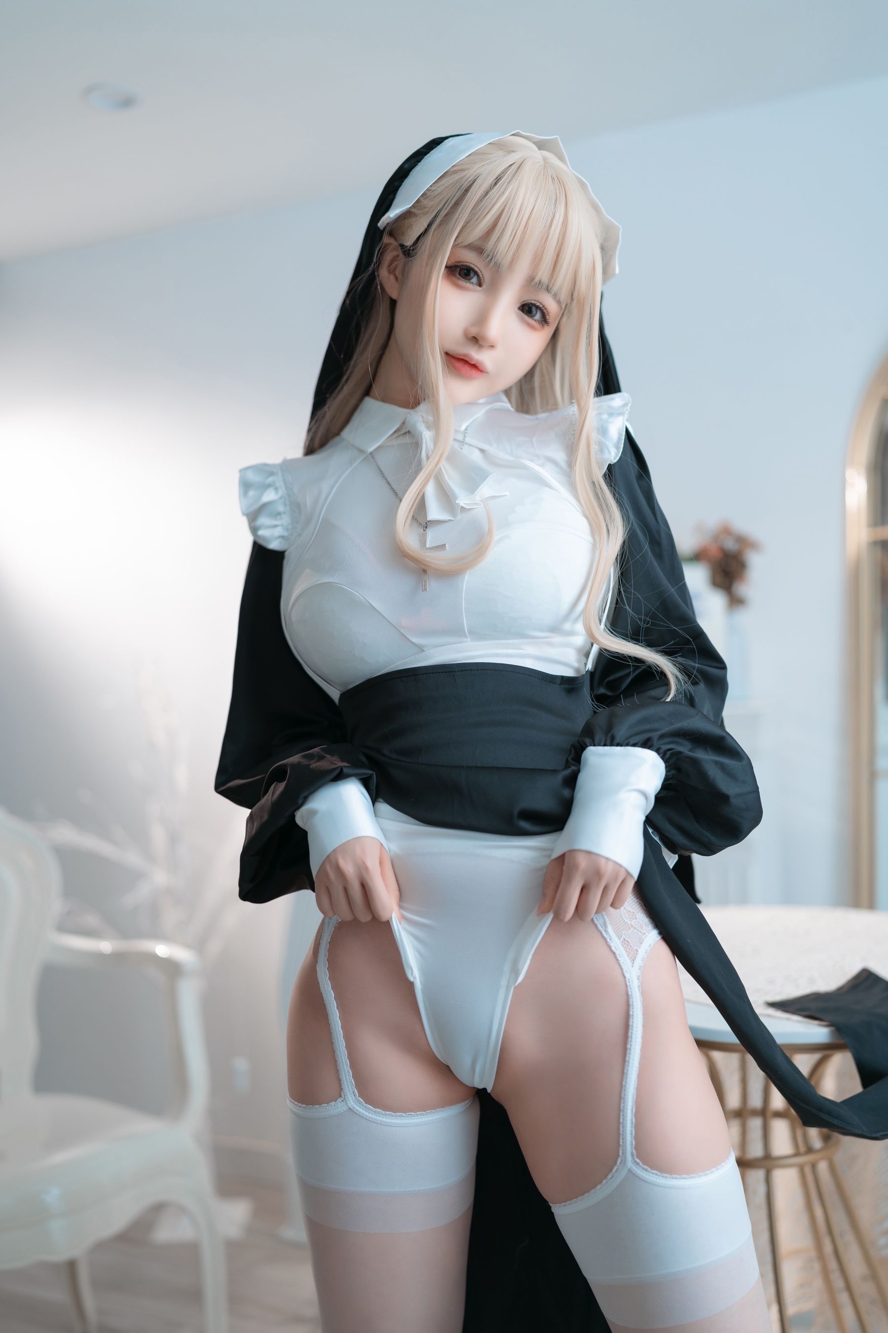 [福利COS] 桜井宁宁 - 修女第6张