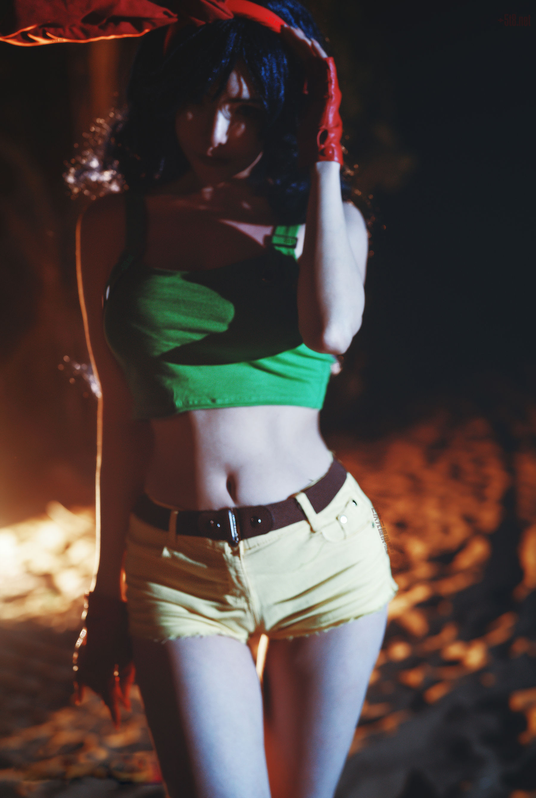 [福利COS] 秋和柯基(夏小秋秋秋) - 兰琪（七龙珠）第1张