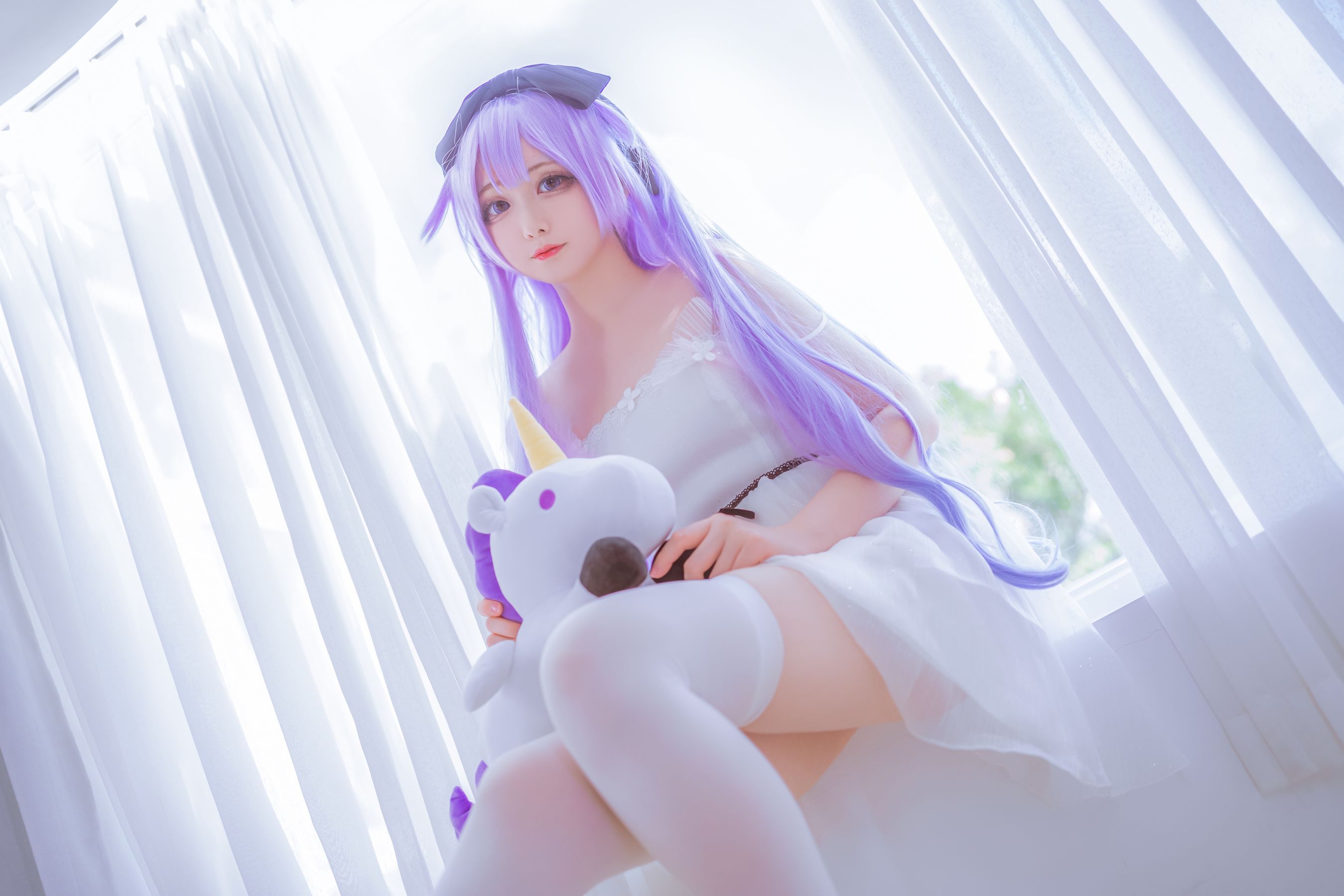 [福利COS] Sayako - シロクマと夏のアイスタイム第16张