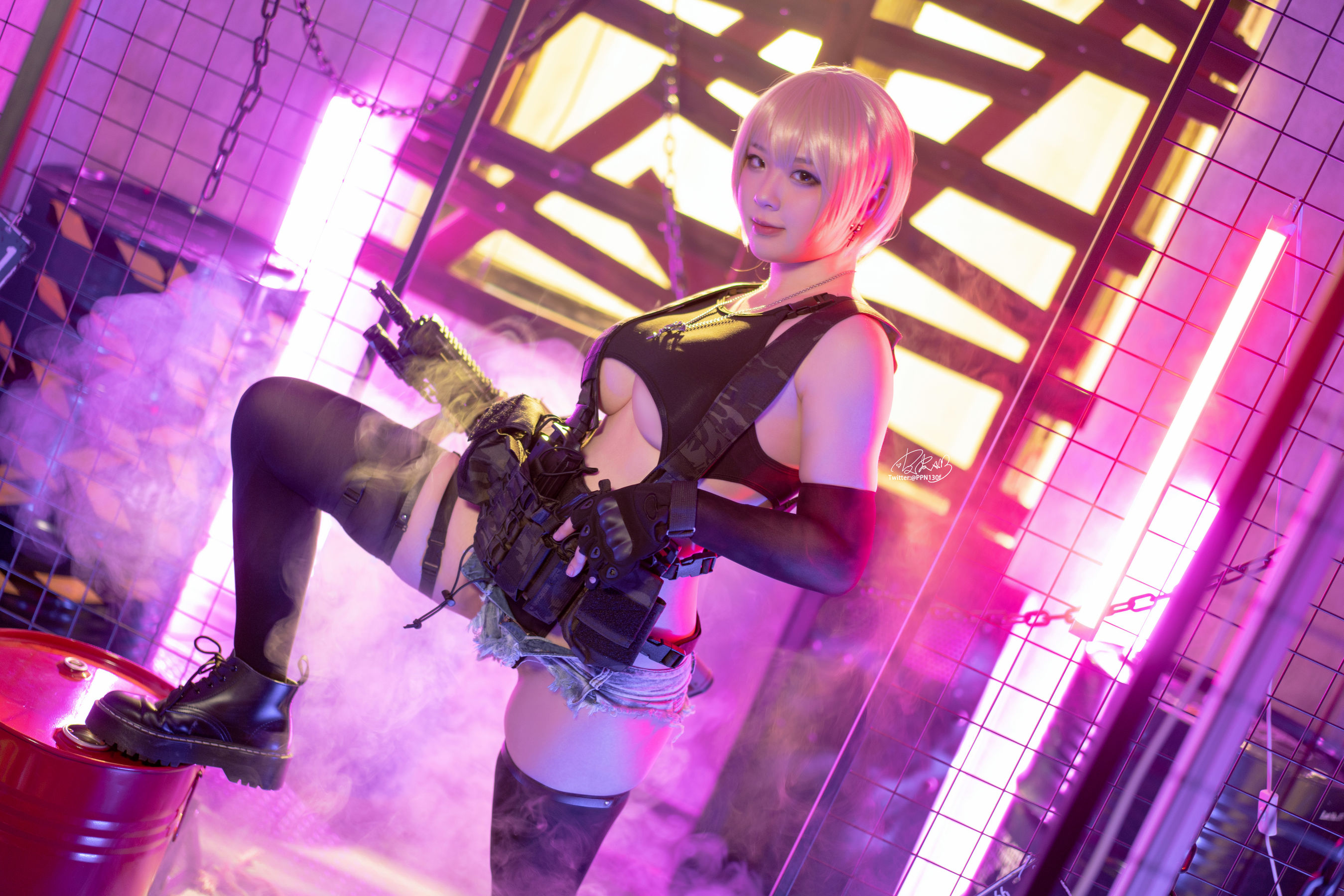 [福利COS] 皮皮奶可可爱了啦 - 战术背心第1张