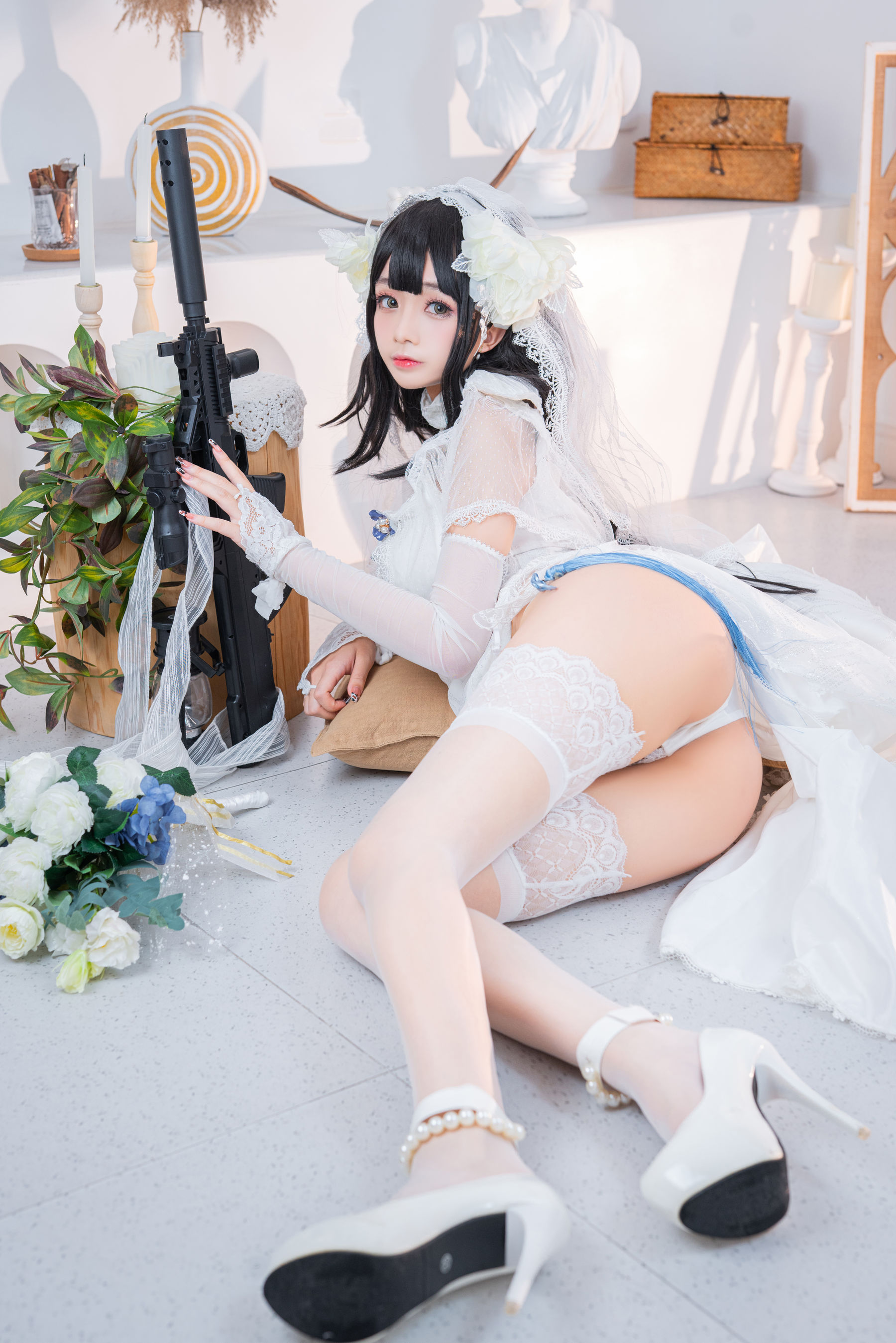 [福利COS] Cosplay日奈娇 - 95式婚纱第7张