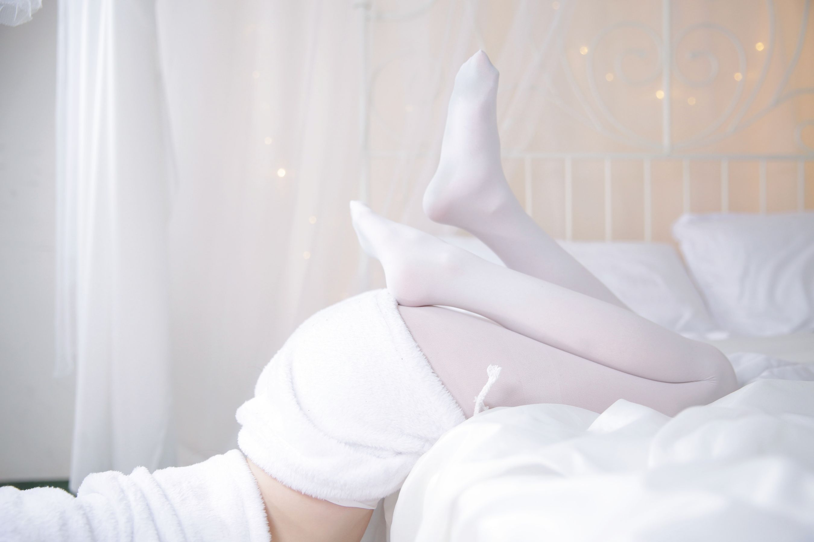 [网红COS] Sally Dorasnow - Rem White Kitty第8张