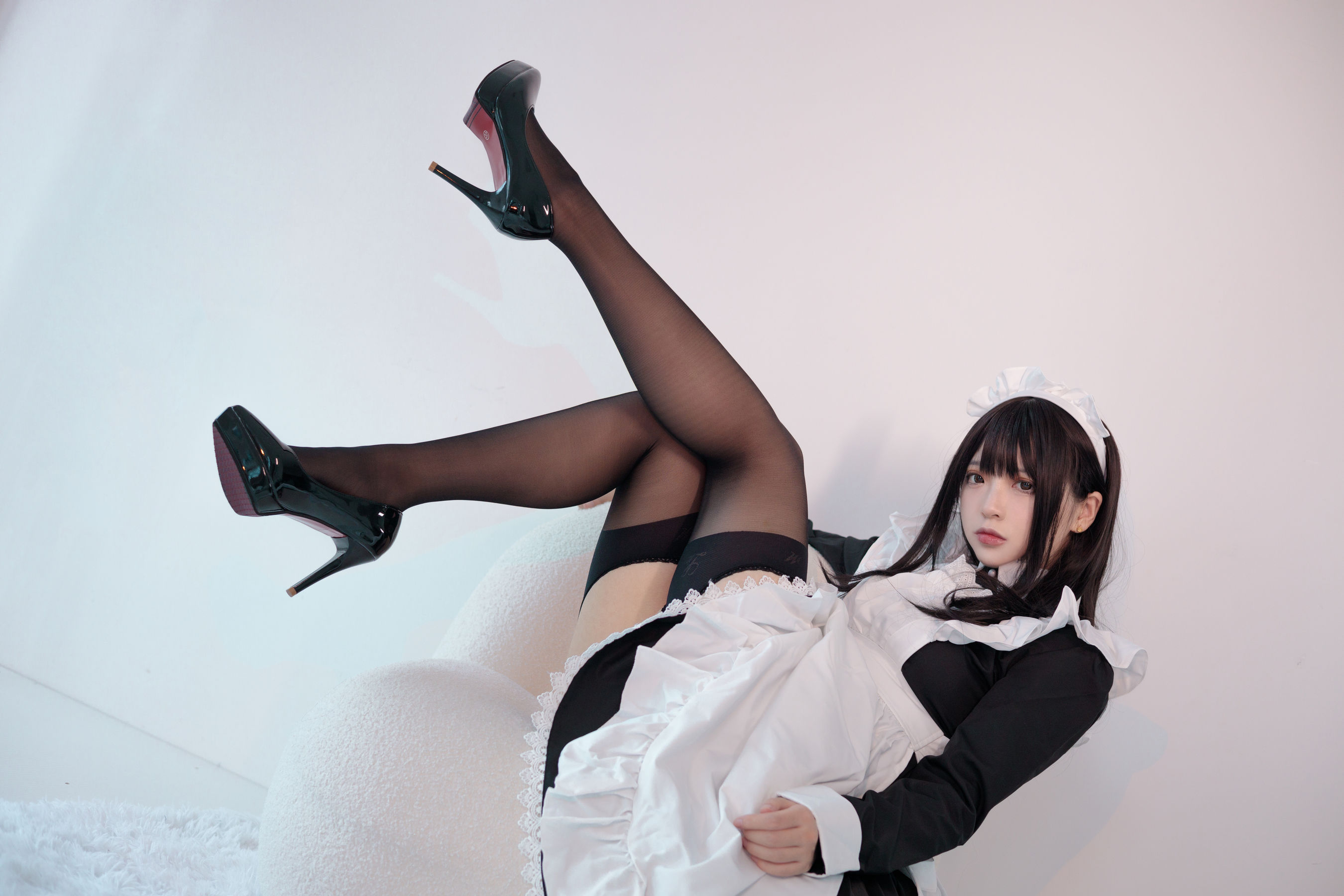 [网红COS] 疯猫ss - 女仆第4张