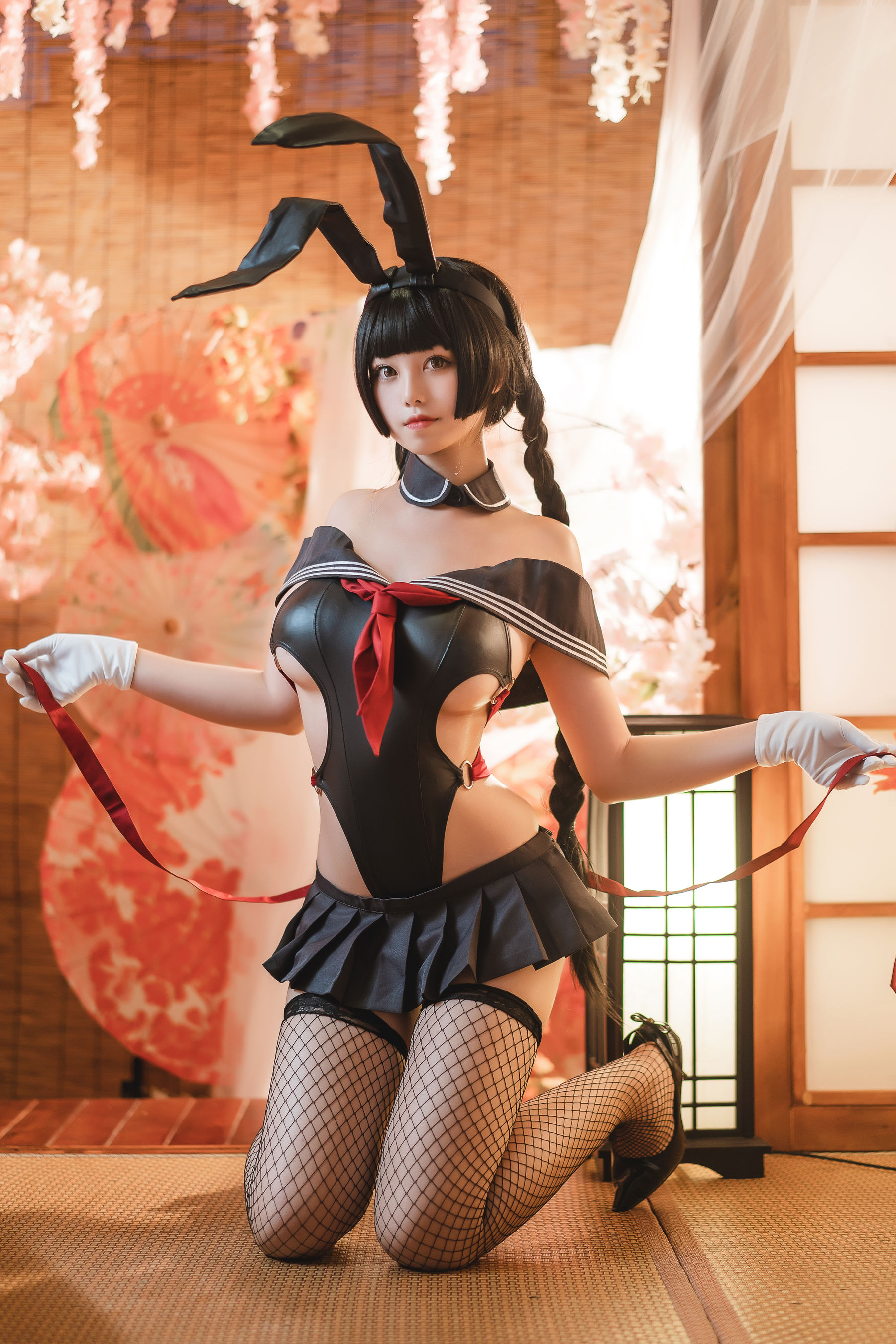 [网红COS] 萌系小姐姐蜜汁猫裘 - 卯月桃子第14张