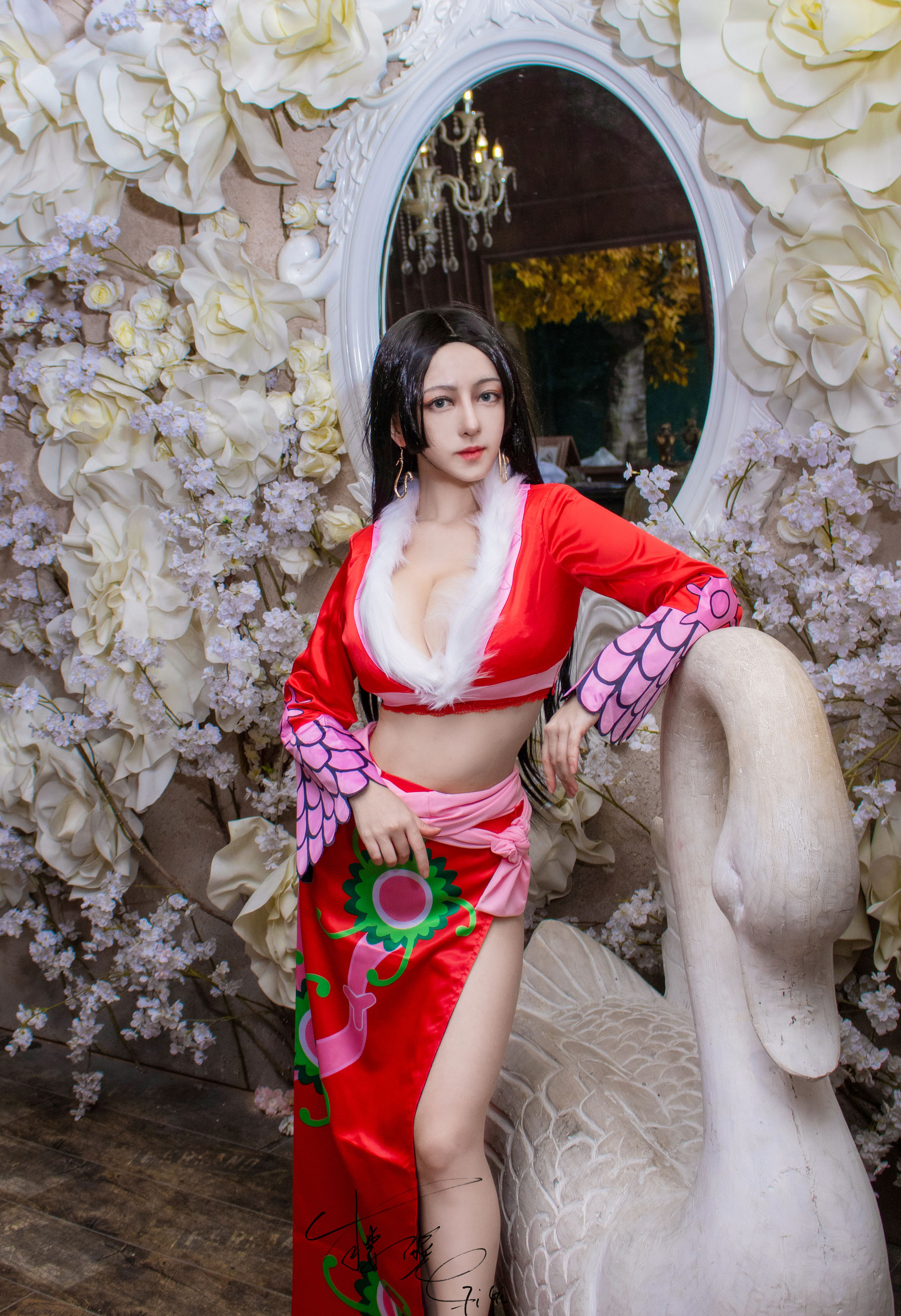 [网红COS] 网络红人樱晚gigi - 薄纱第9张